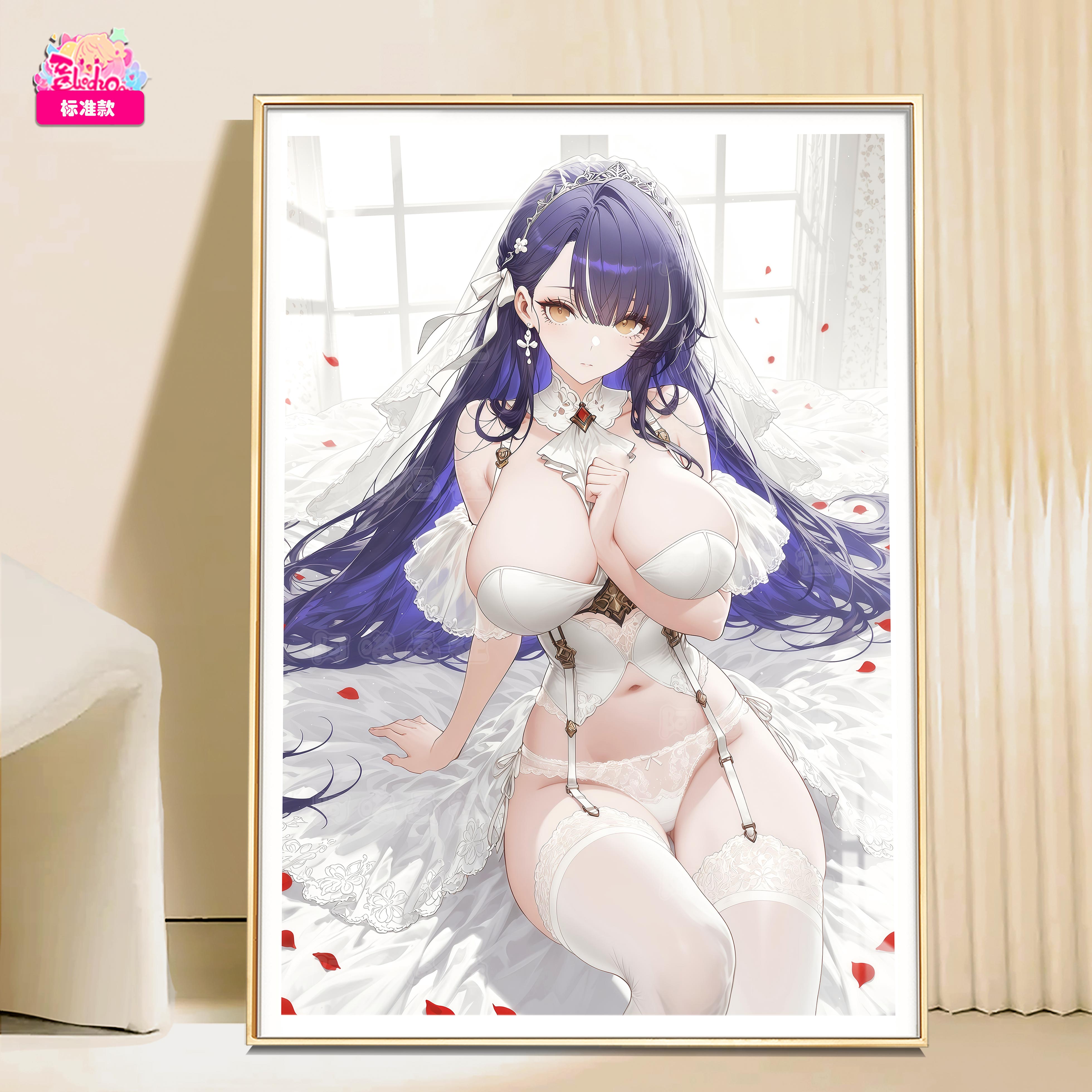 【預購】碧藍航線 花嫁 婚紗-特拉法爾加 超清主題裝飾周邊 X 阿喵畫社3