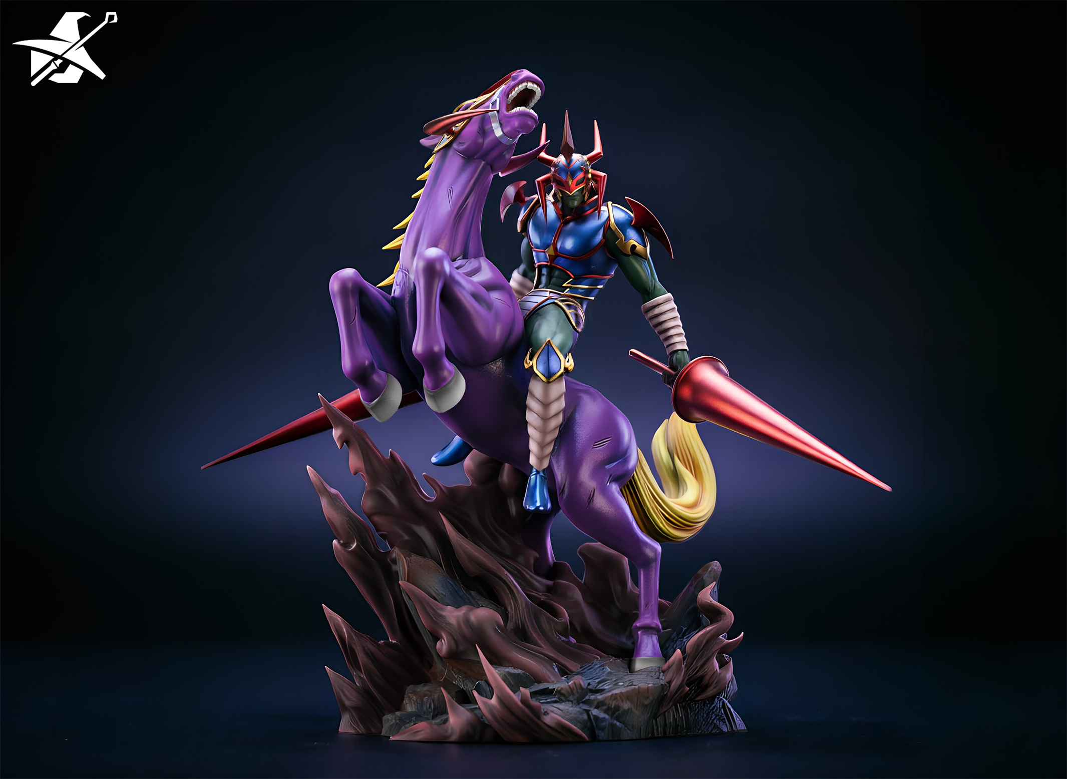 【預購】遊戲王 蓋亞騎士 X 巫師模玩3