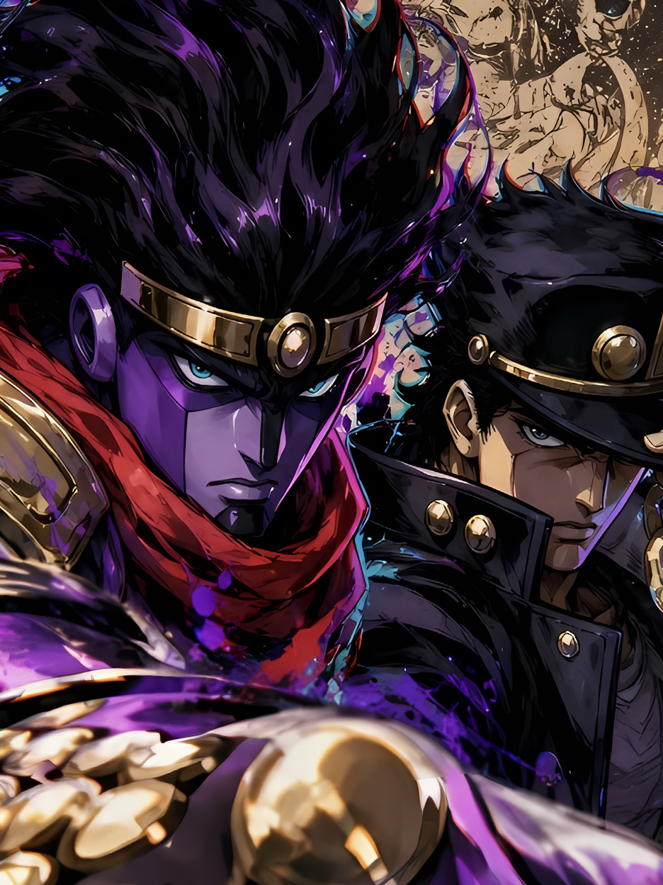 【預購】JOJO的奇妙冒險《塗鴉承太郎》動漫裝飾畫 X 星空工作室6