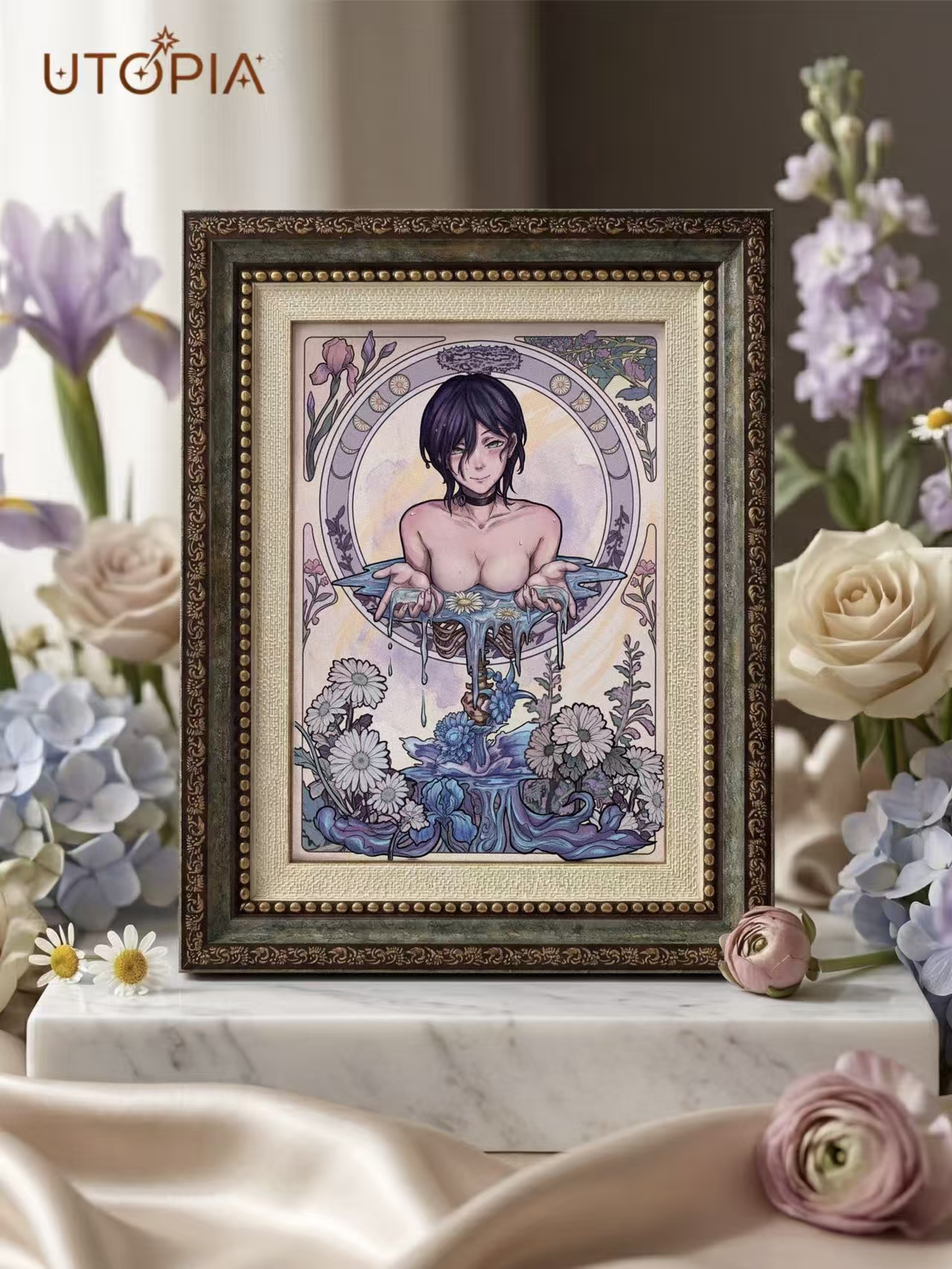 【預購】《鏈鋸人》藝術胸像系列雕像 蕾塞Reze X Utopia烏托邦12