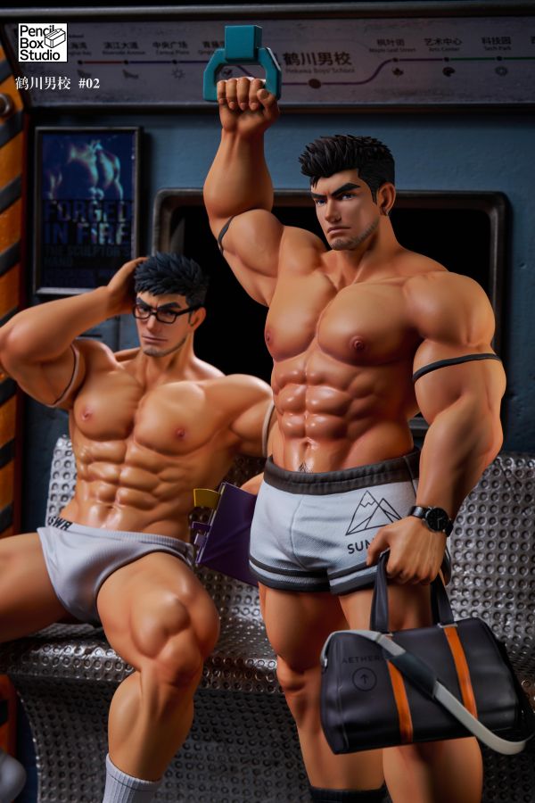 【預購】鶴川男校2 師乘專列 數學導師莫謙&體育導師林望 X Pencil Box鉛筆盒10