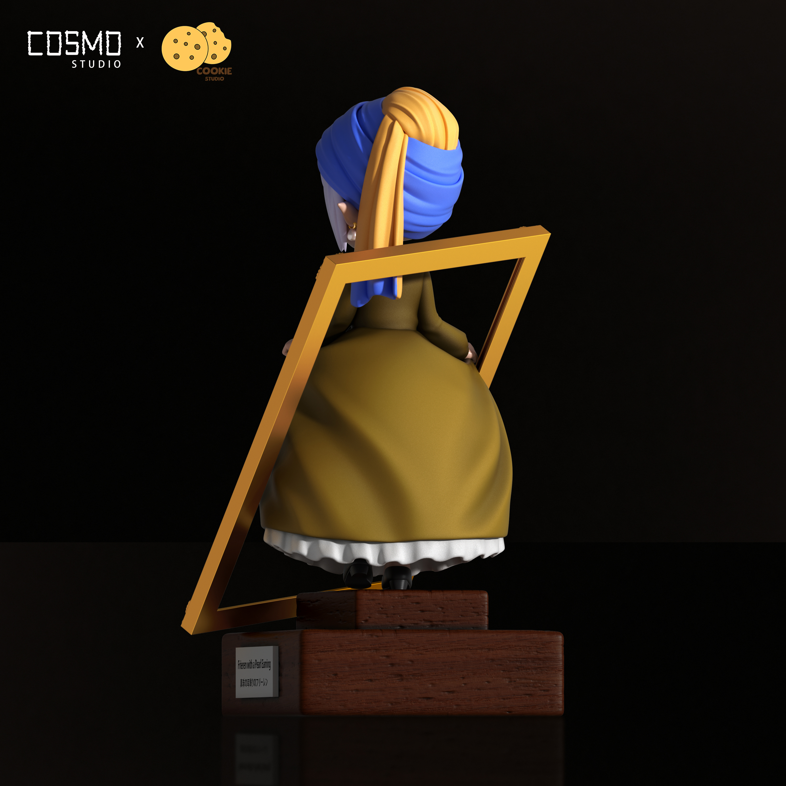 【預購】葬送的芙莉蓮 珍珠耳環少芙 X Cosmo+Cookie3