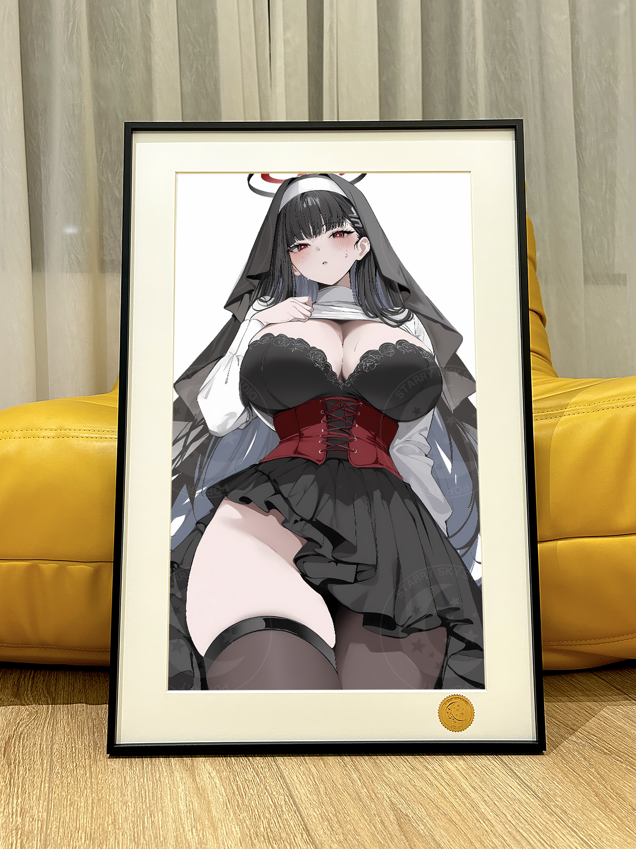 【預購】蔚藍檔案《修女莉音》裝飾畫 X 星空工作室2