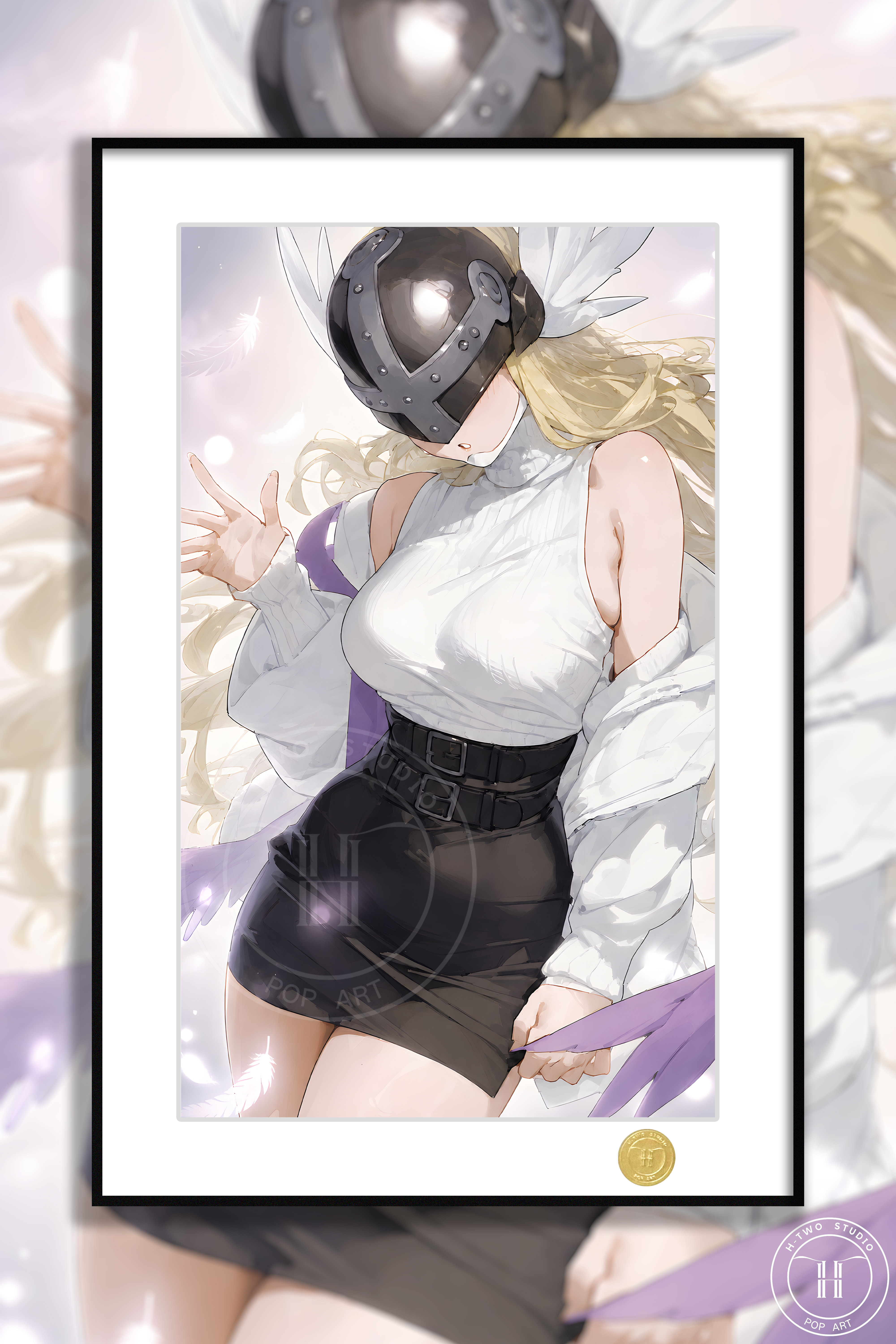 【預購】數碼寶貝《時尚天女獸》動漫裝飾畫 X H2工作室2