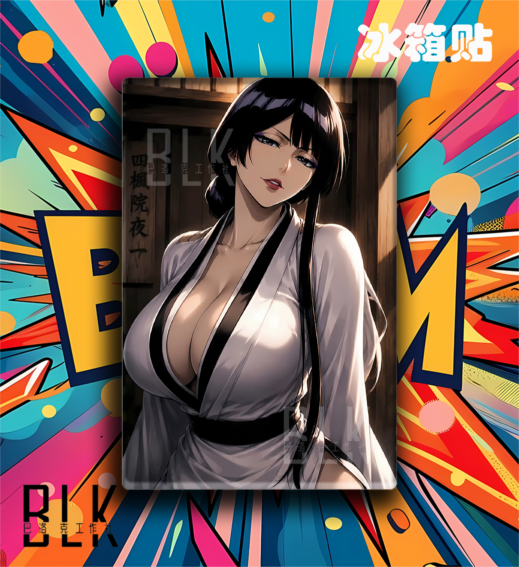 【預購】死神《護庭卯之花烈》動漫裝飾畫&冰箱貼 X 巴洛克工作室3