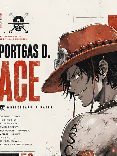 【預購】海賊王《檔案艾斯》Onepiece裝飾畫&冰箱貼 X 巴洛克工作室5