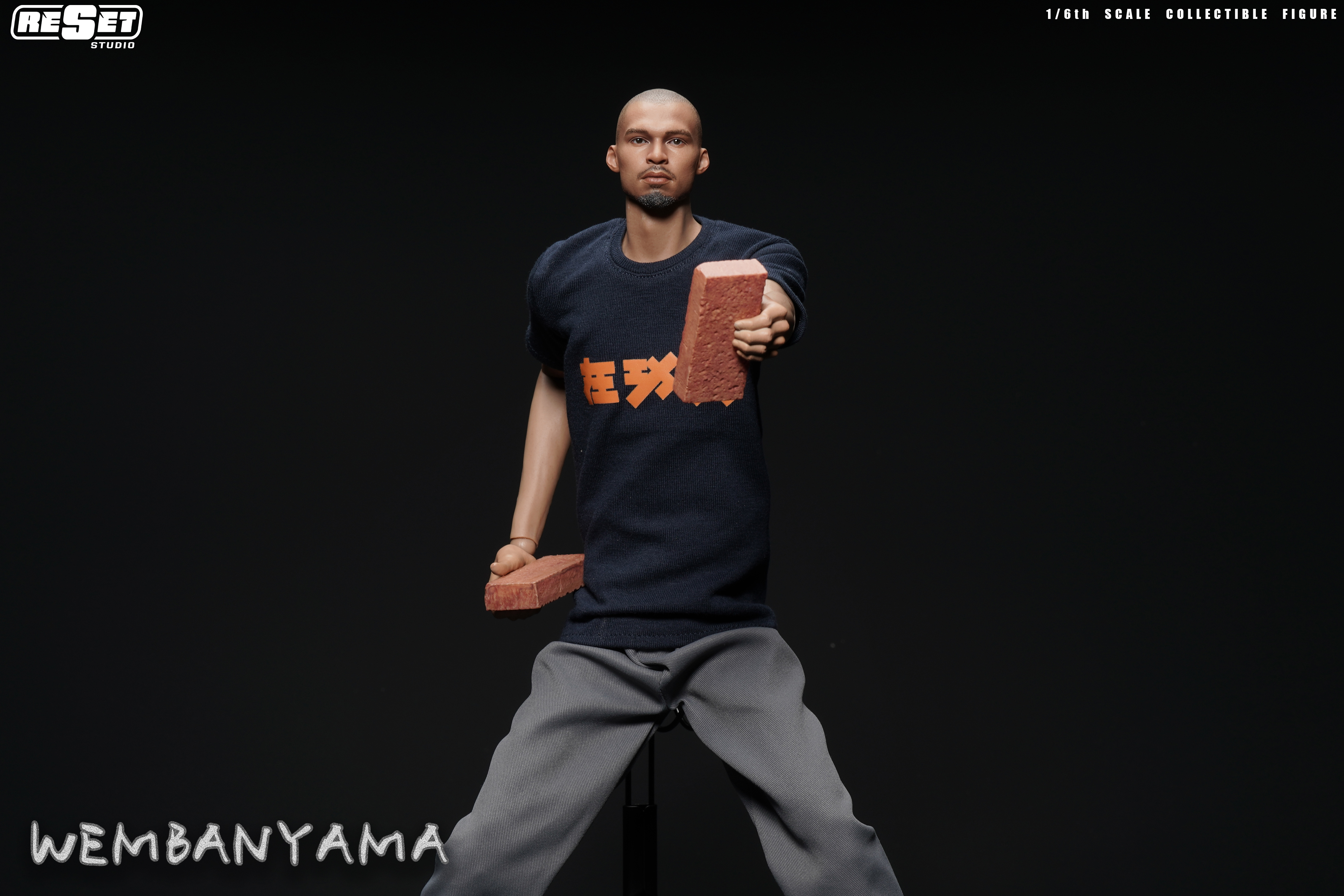 【預購】NBA 1/6可動人偶套裝【可動眼】文班亞馬雙造型 X Reset-Studio11