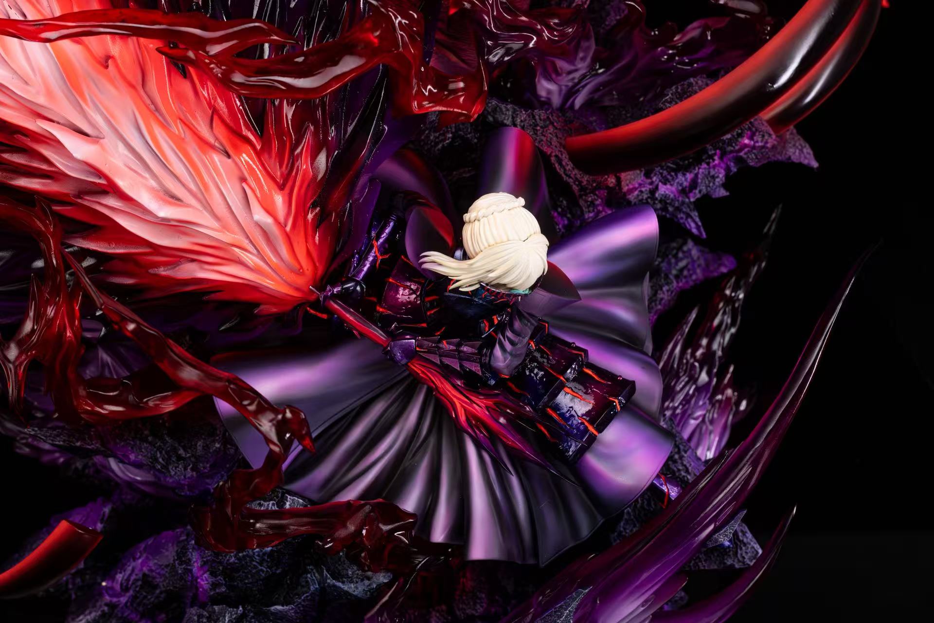 【預購】Fate 史詩級別收藏雕像001 黑呆 X 掠影+DEMONS12