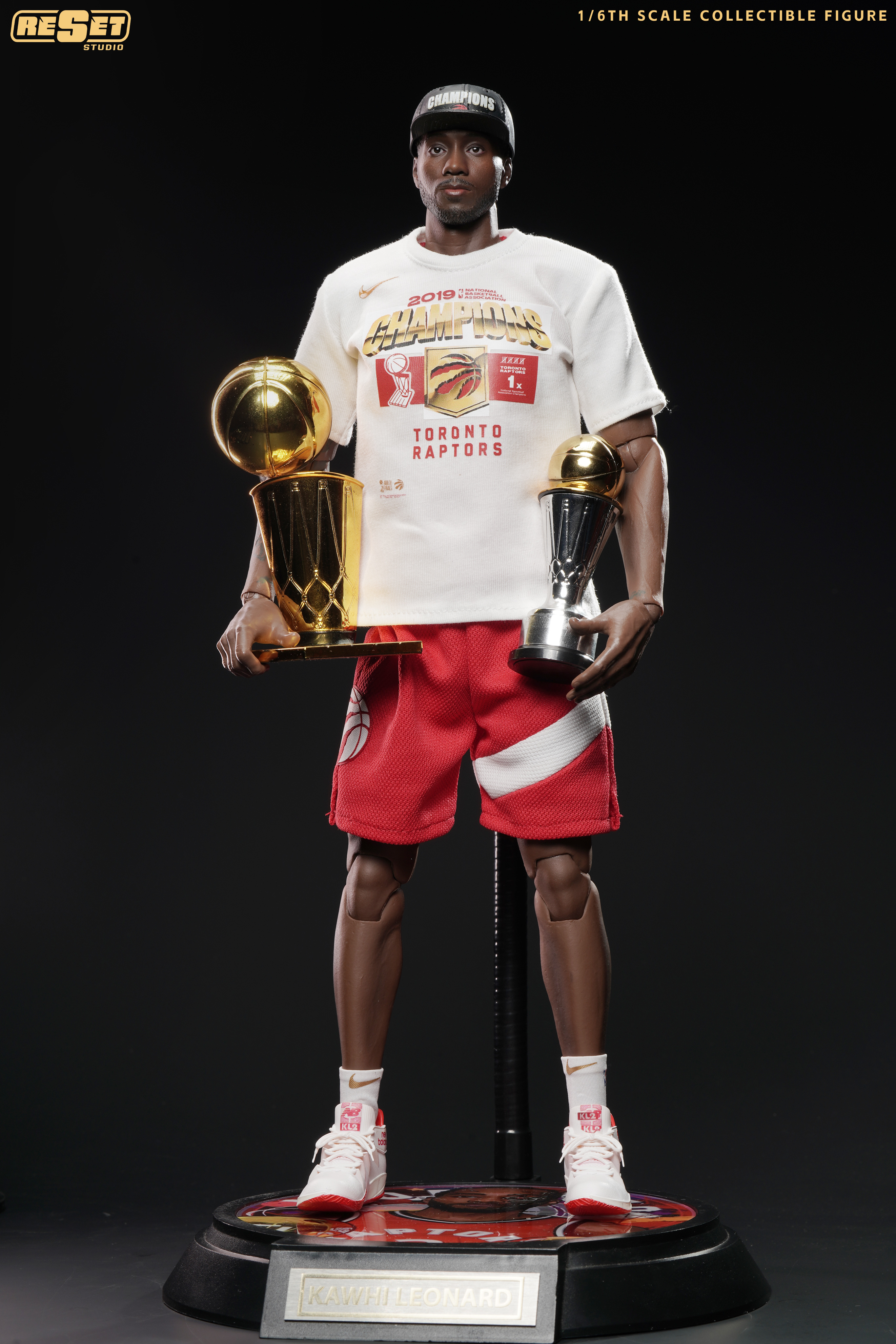 【預購】NBA 1/6收藏級可動人偶套裝 RS猛龍奪冠倫納德 X Reset-Studio11