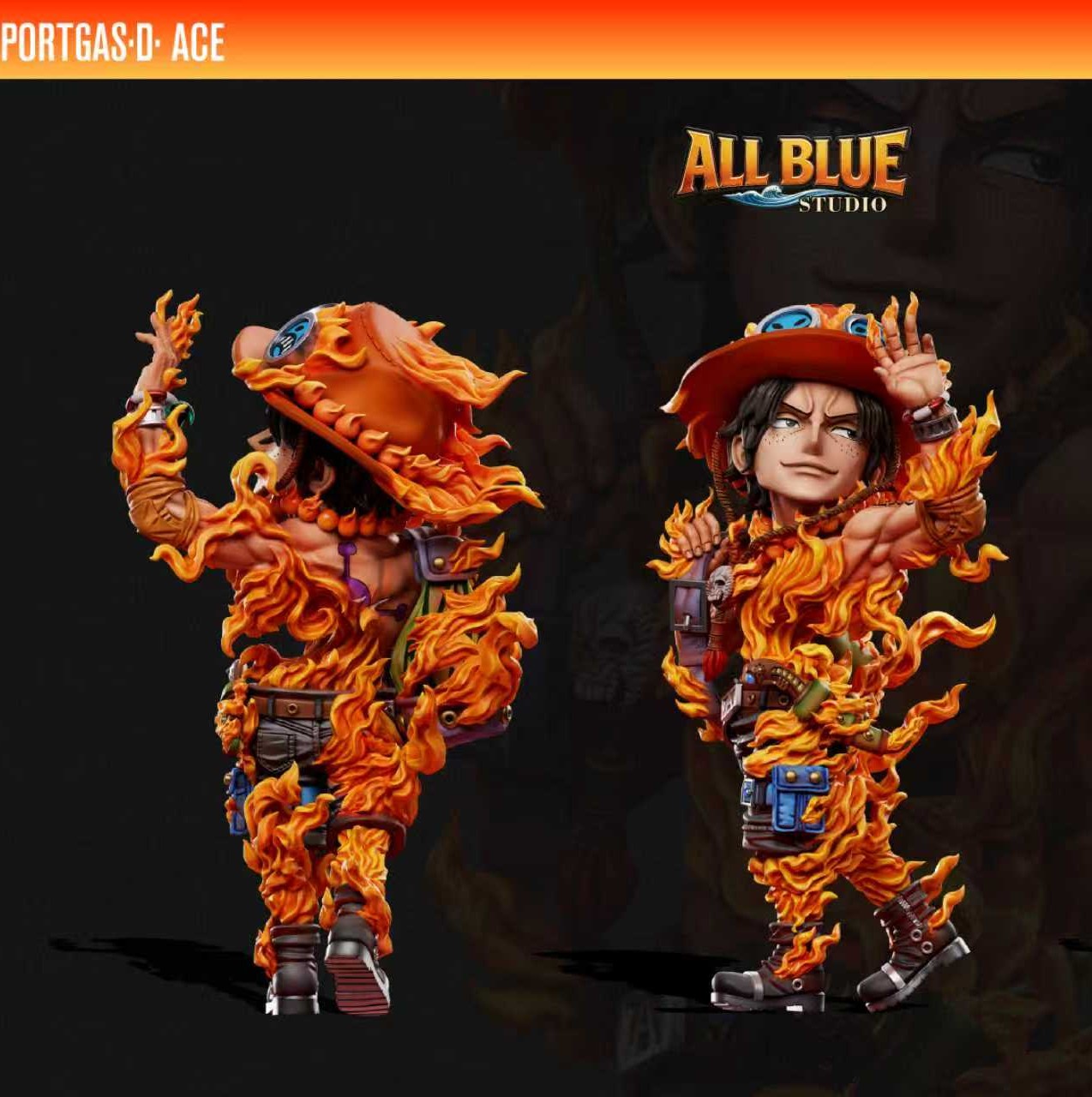 【預購】海賊王 再見艾斯 X All Blue1