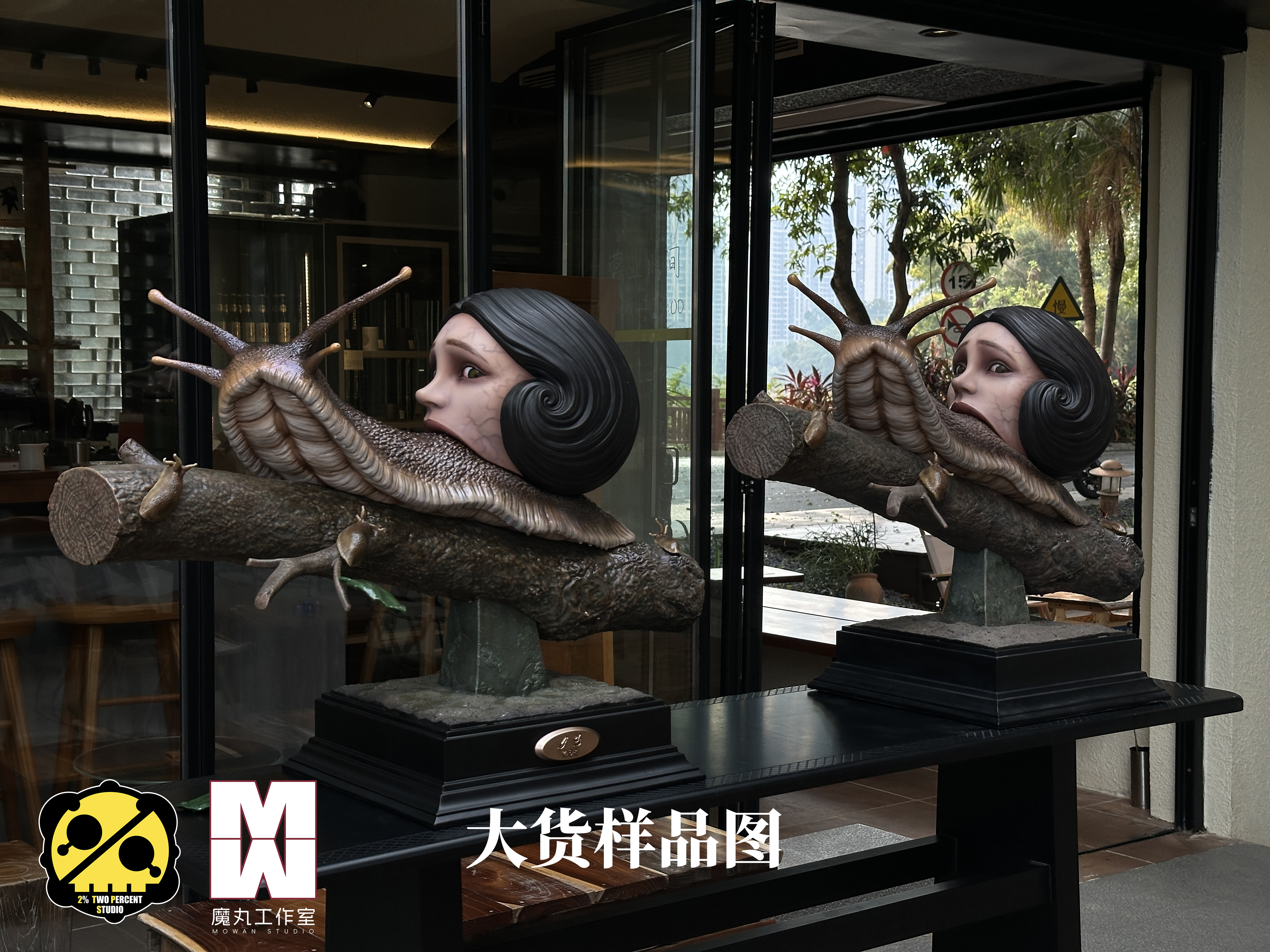 【預購】詭怪臻藏館 雕像MW01 蛞蝓少女-夕子 X 2%+MOWAN10