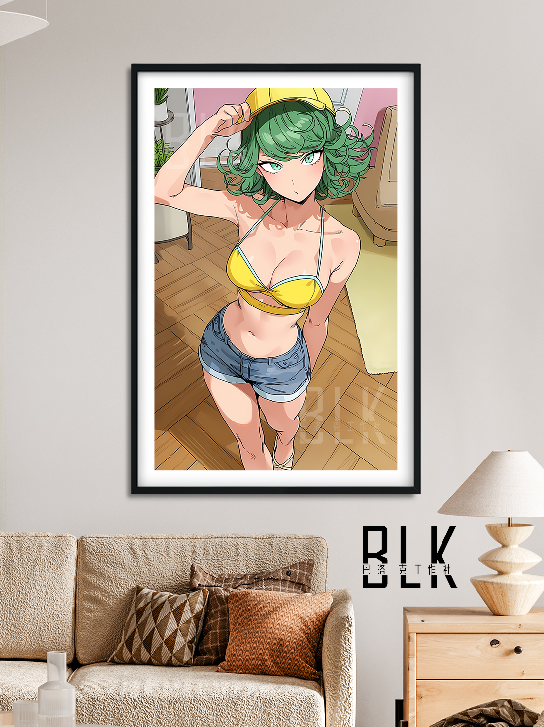 【預購】一拳超人《龍卷日常》動漫裝飾畫&冰箱貼 X 巴洛克工作室2