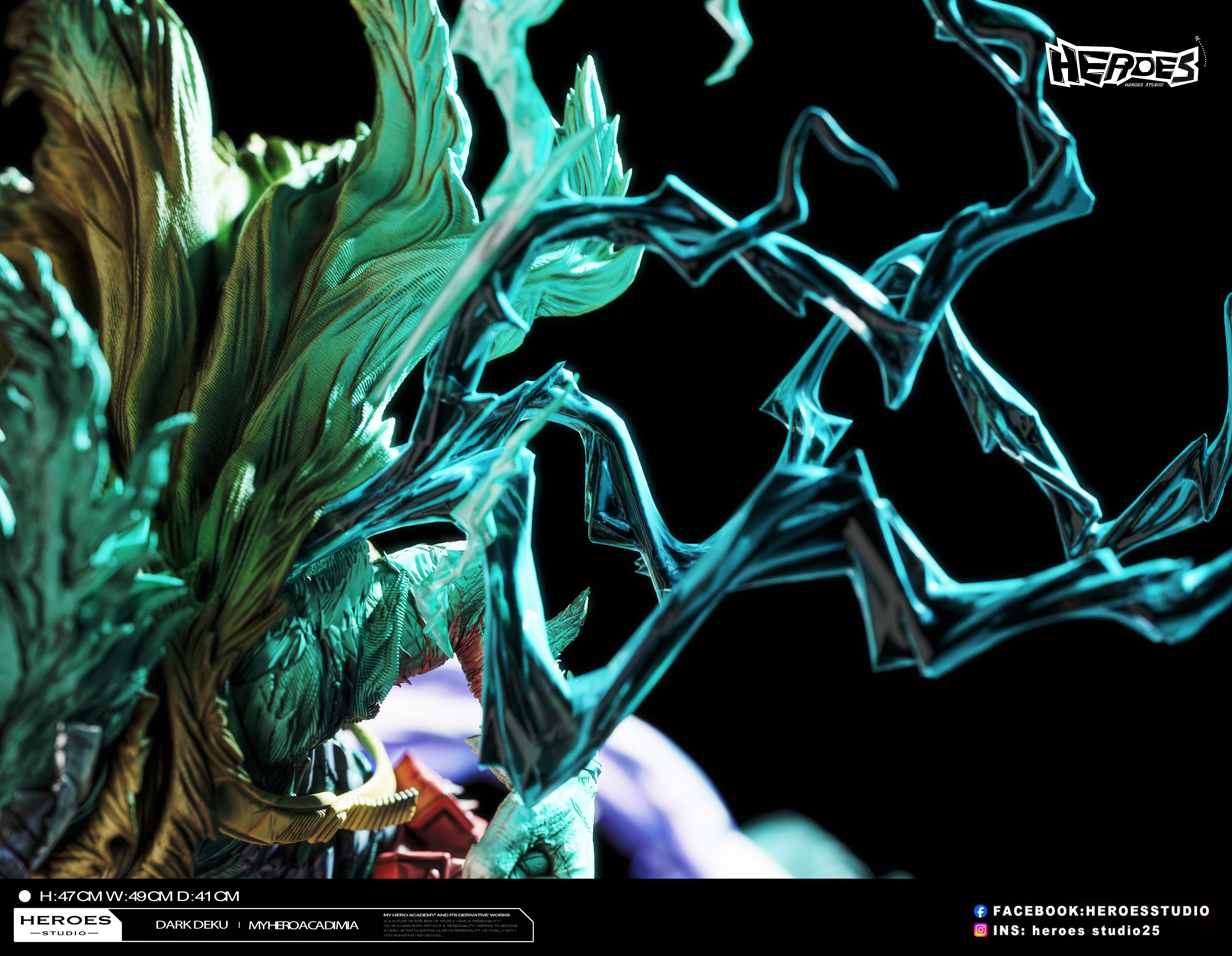 【預購】我的英雄學院 dark deku 2.0 X heroes-Studio7