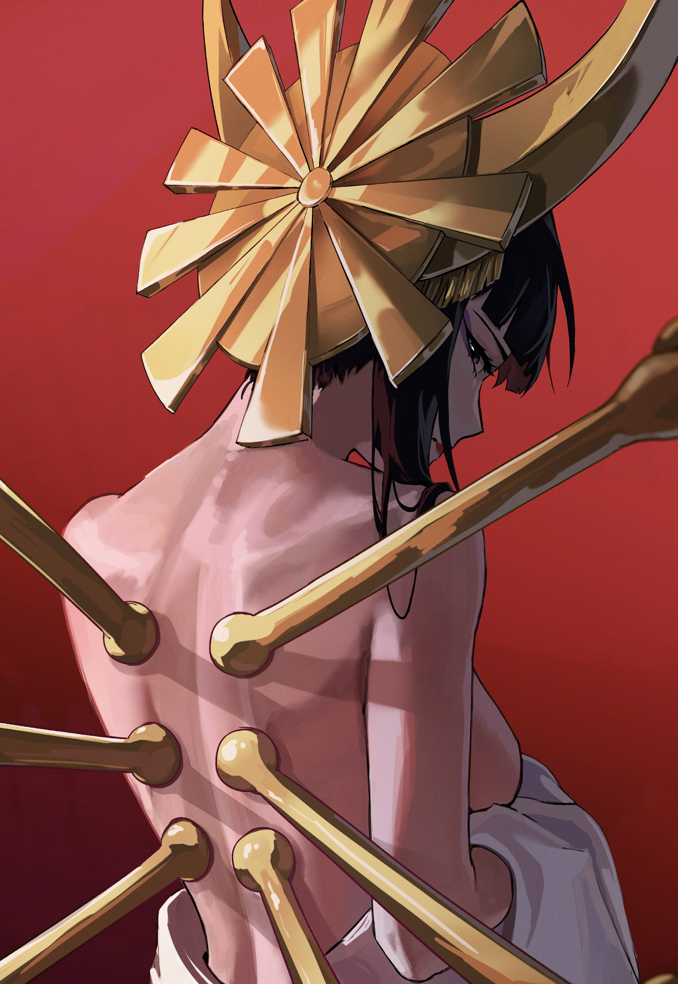 【預購】死神《背影千手丸》動漫裝飾畫 X H2工作室4