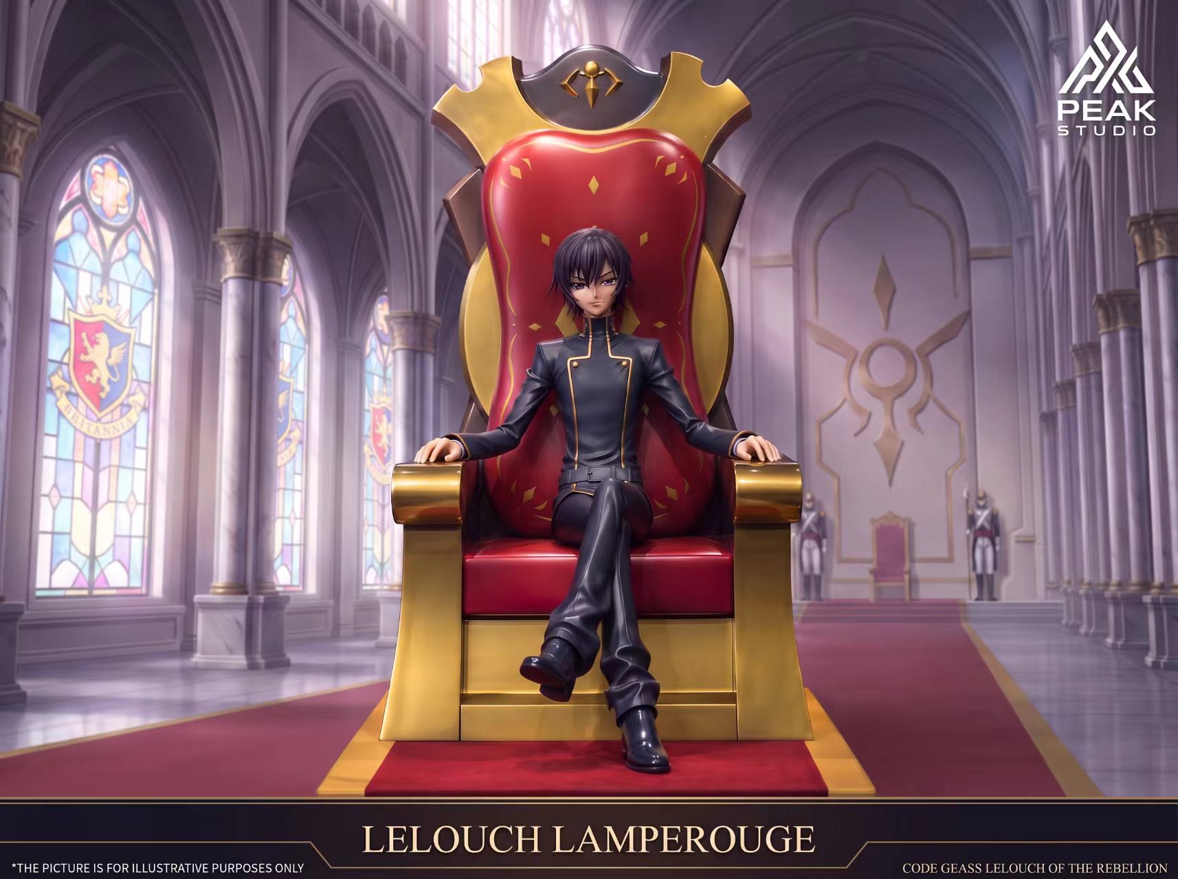 【預購】Code Geass 反叛的魯路修 王座-魯魯修Rurucious X PEAK-Studio2