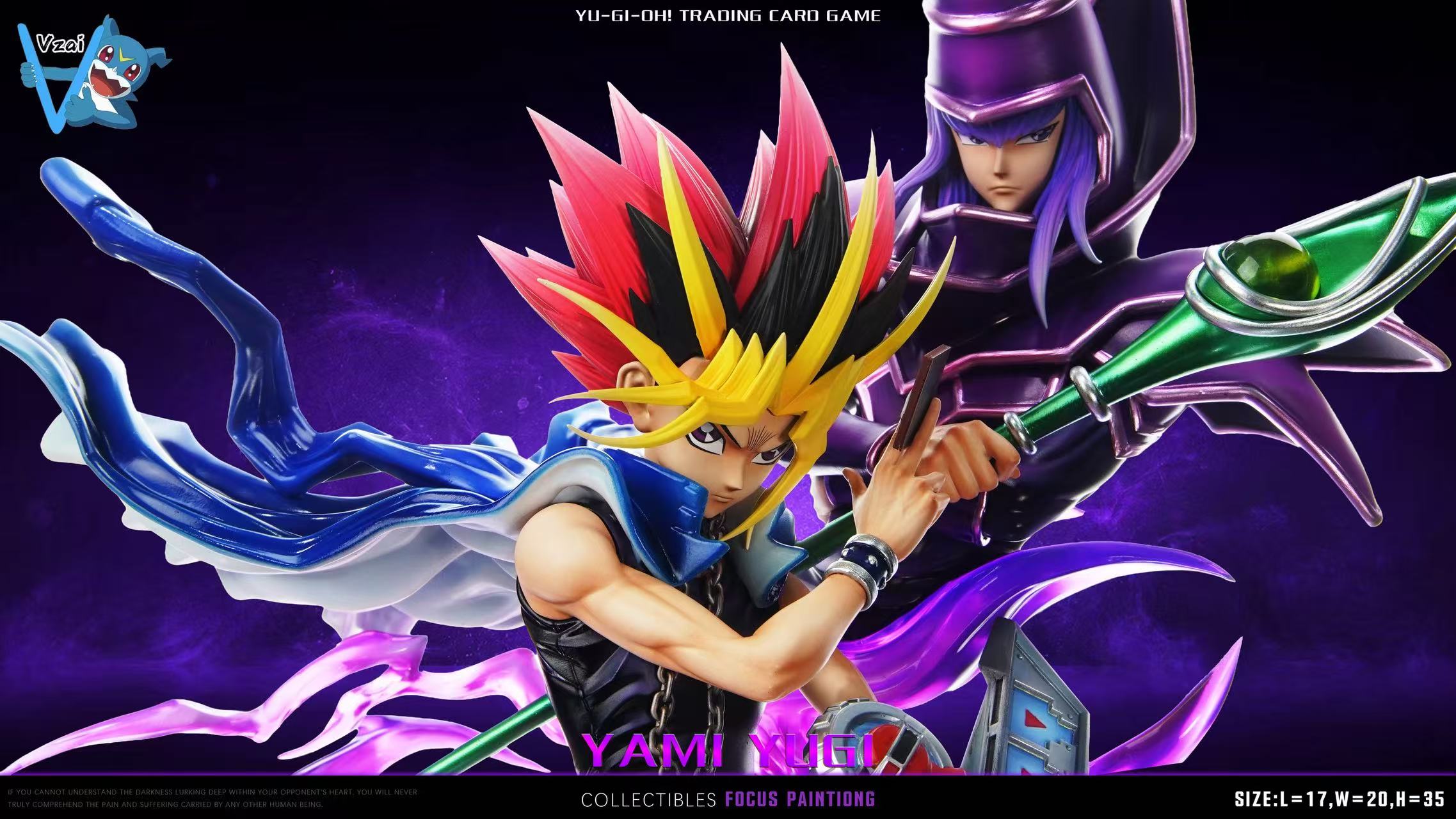 【預購】遊戲王 歷代男主男一及王牌獸 暗遊戲&黑魔術師 X Vzai3