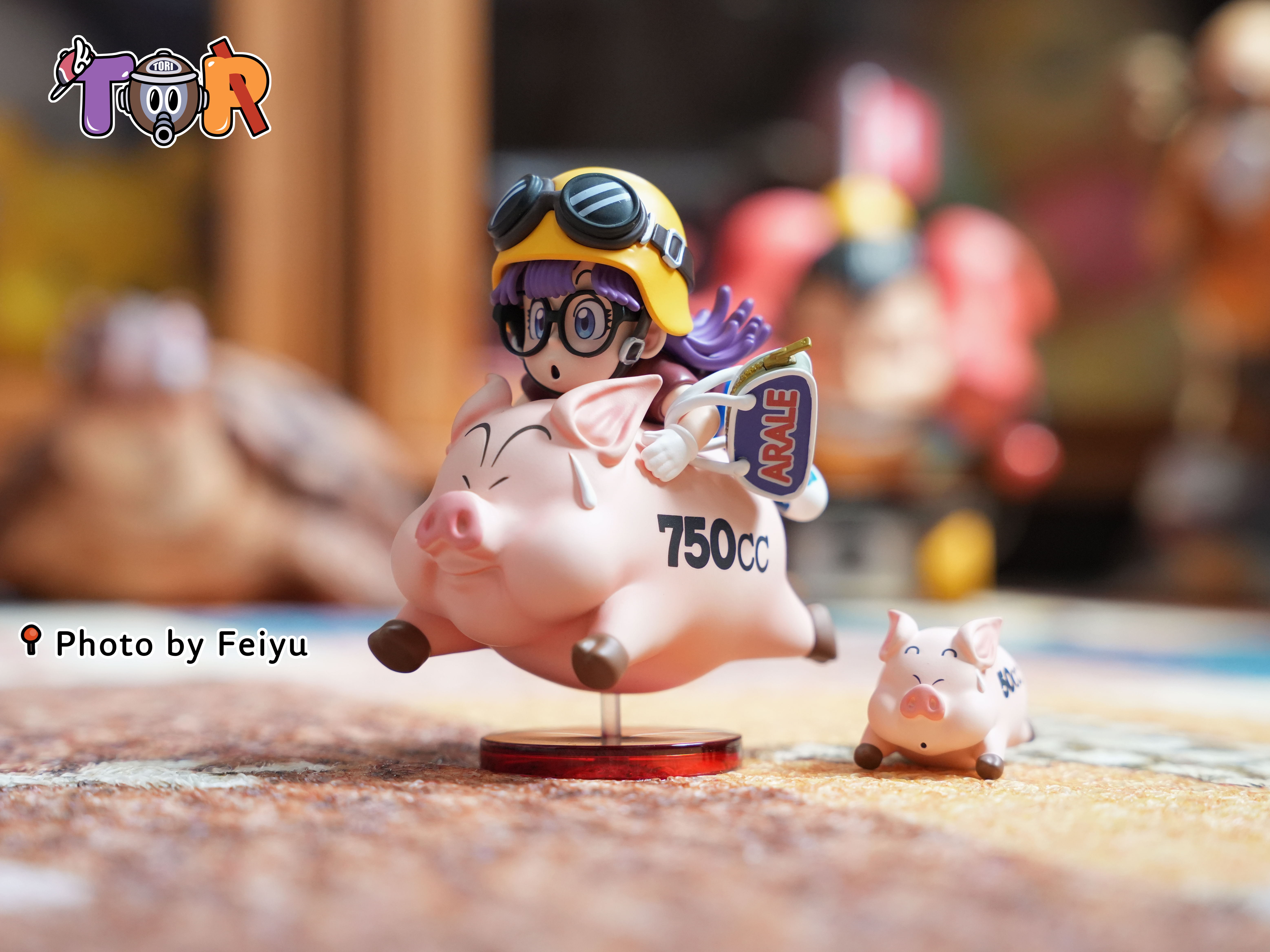【售罄展示追加請私訊客服@toystationtw】怪博士與機器娃娃 阿拉蕾系列015 騎豬阿拉蕾 X TOR-Studio5