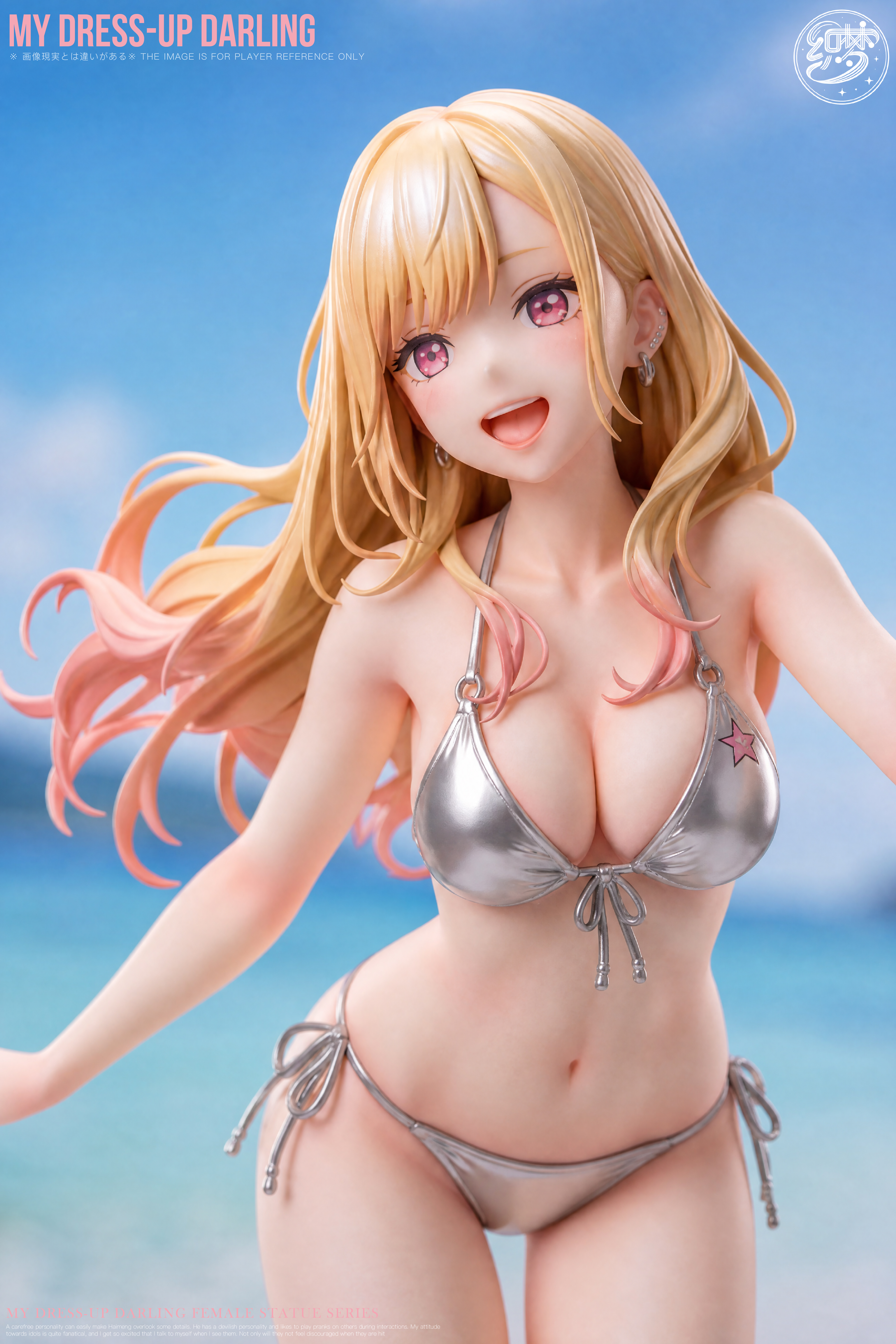 【售罄展示追加請私訊客服@toystationtw】戀上換裝娃娃 喜多川泳裝1.0 X 織夢工作室9