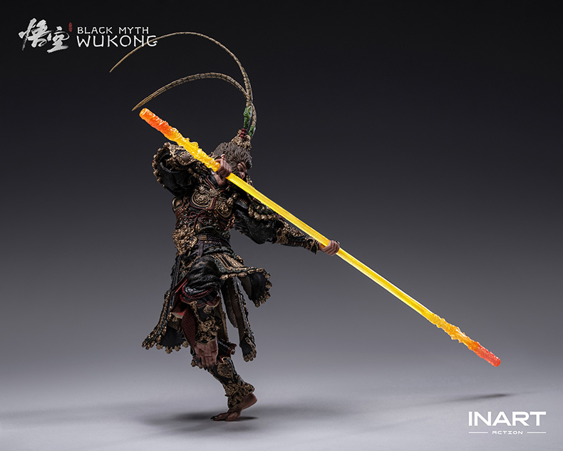【預購】《黑神話:悟空》1/12可動人偶 大聖金甲套 X INART Action18