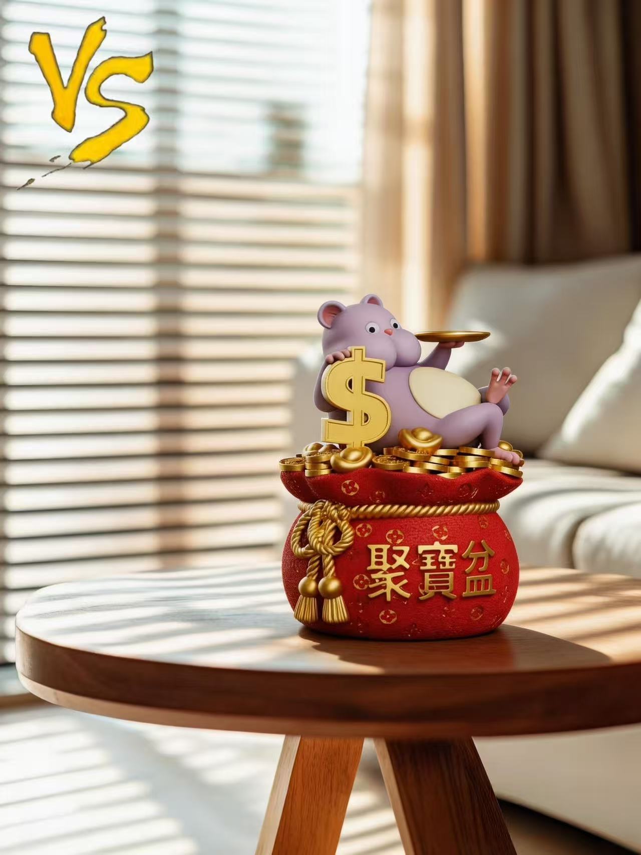 【預購】宮崎駿 招財托盤系列 雙配色 坊寶寶 X VS模玩3