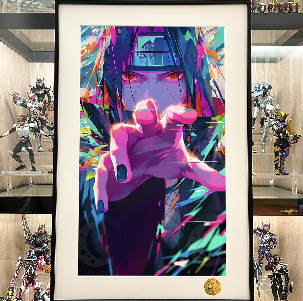 【預購】火影忍者《炫彩鼬》動漫裝飾畫 X 星空工作室1