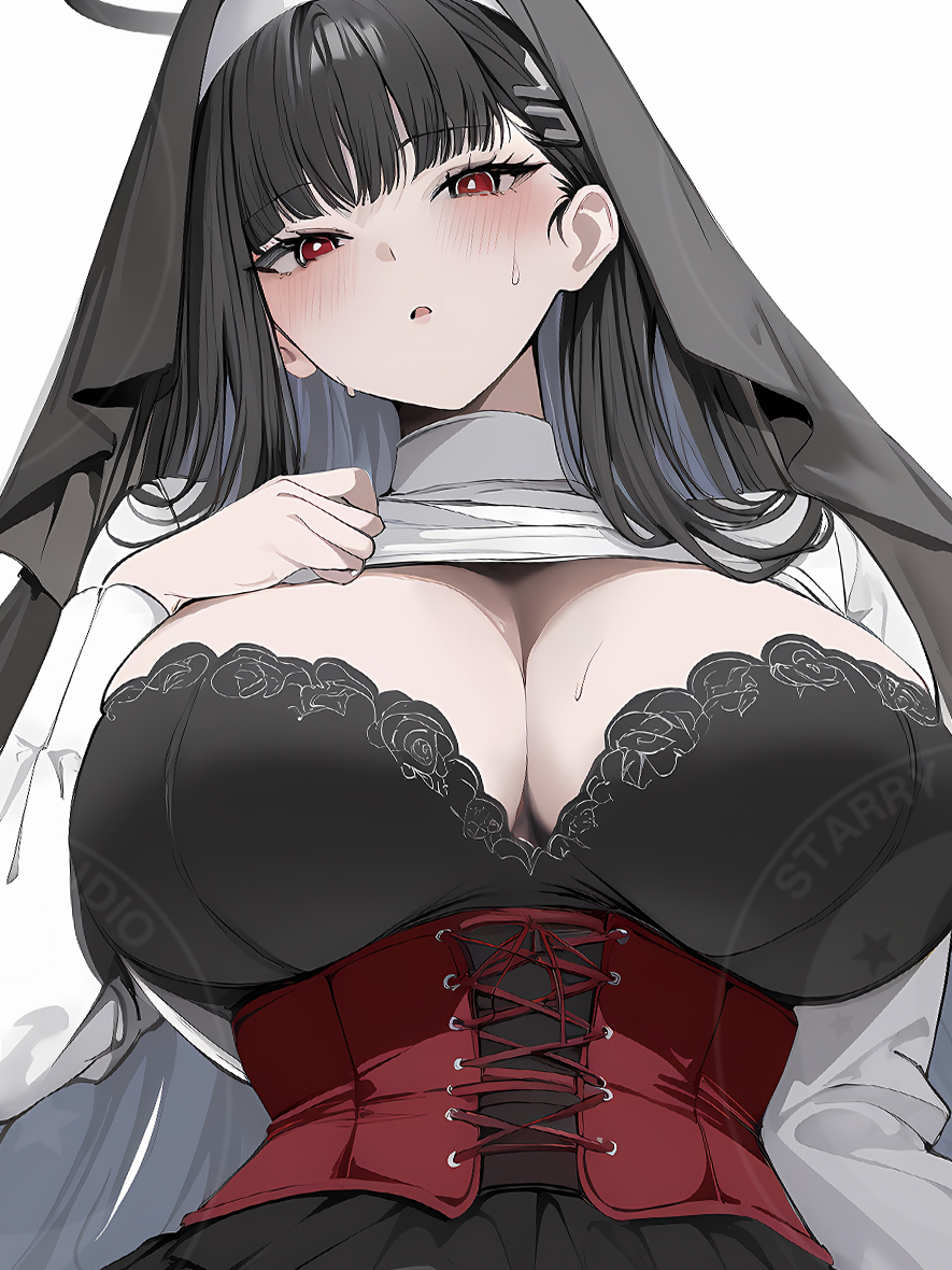 【預購】蔚藍檔案《修女莉音》裝飾畫 X 星空工作室5