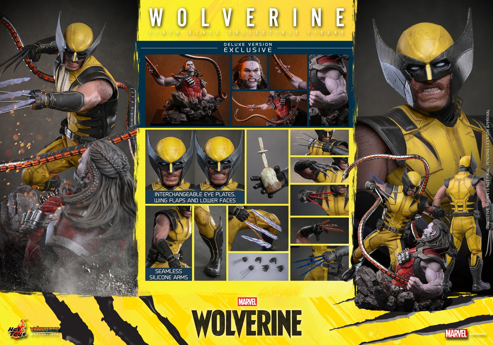 【預購】《漫威金剛狼》金剛狼 VGM91&VGM92 X HOTTOYS3