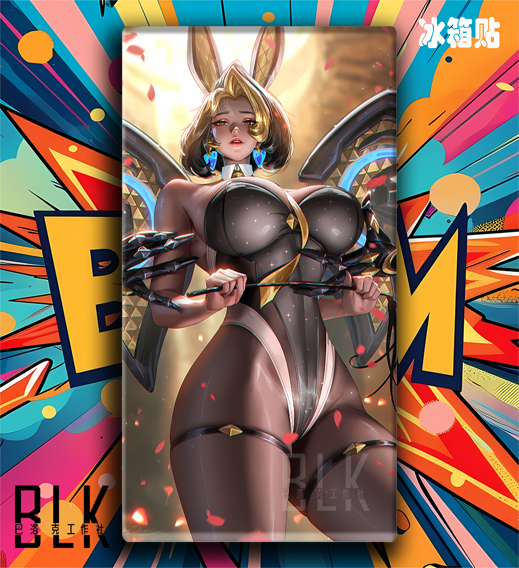 【預購】守望先鋒《皮鞭金馭》動漫裝飾畫&冰箱貼 X 巴洛克工作室3