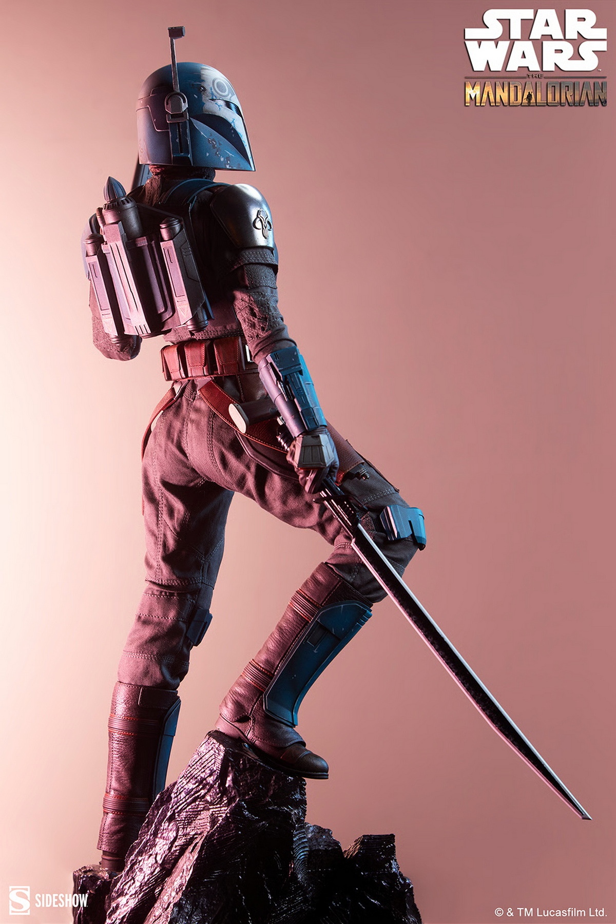 【售罄展示追加請私訊客服@toystationtw】星球大戰 曼達洛人 Bo-Katan Kryze 博 卡坦·克裏茲 300889 X Sideshow5
