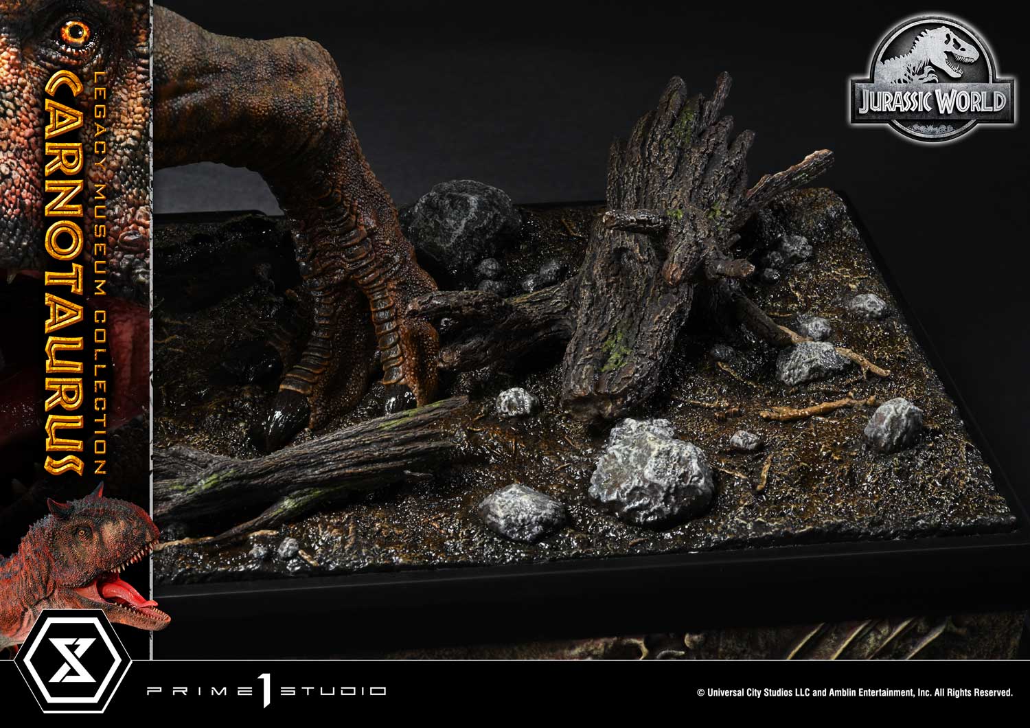 【預購】遺產博物館Collection 侏羅紀世界2 食肉牛龍 X Prime 1 Statue24