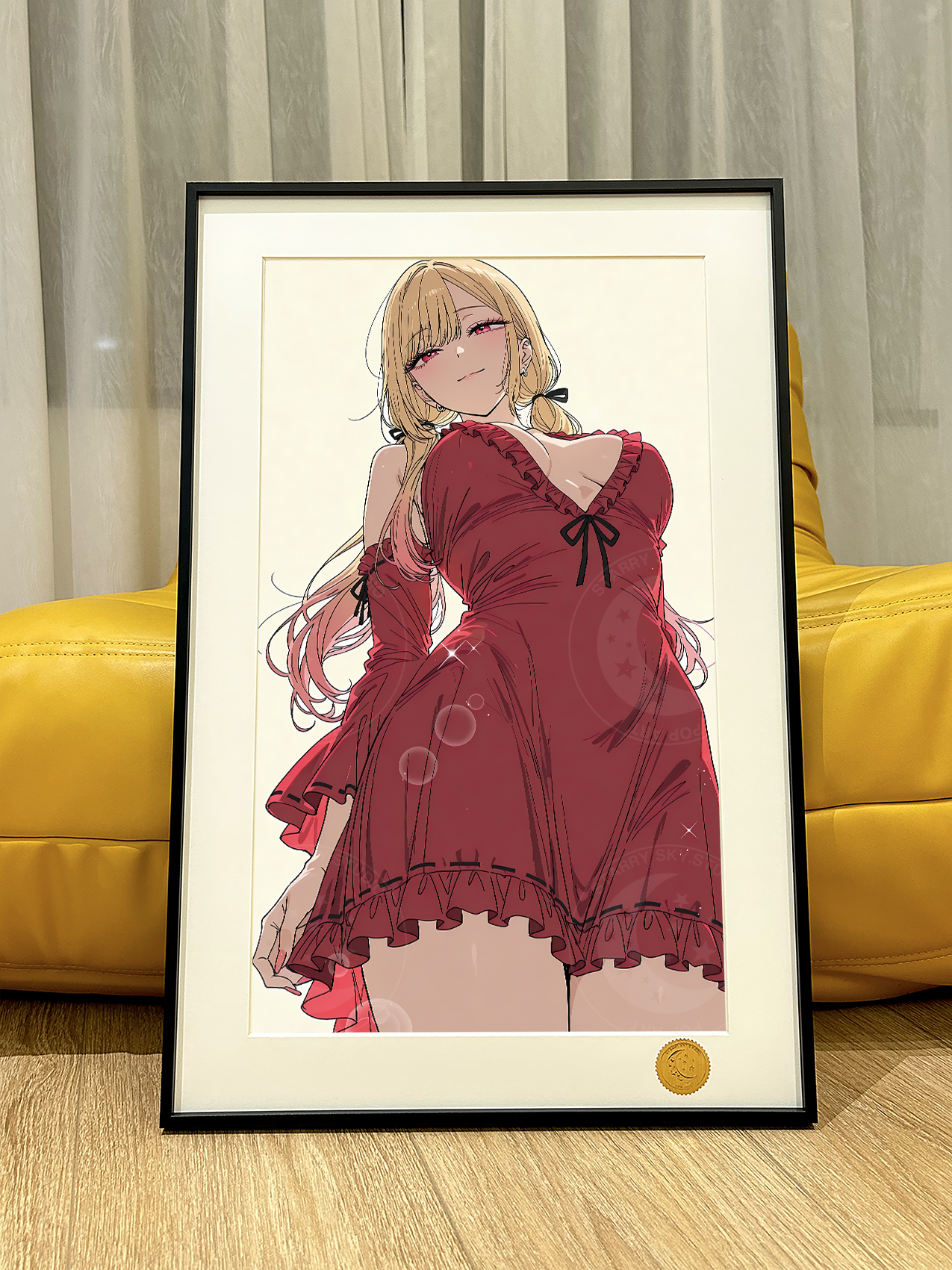 【預購】戀上換裝娃娃《紅裙喜多川》動漫裝飾畫 X 星空工作室3