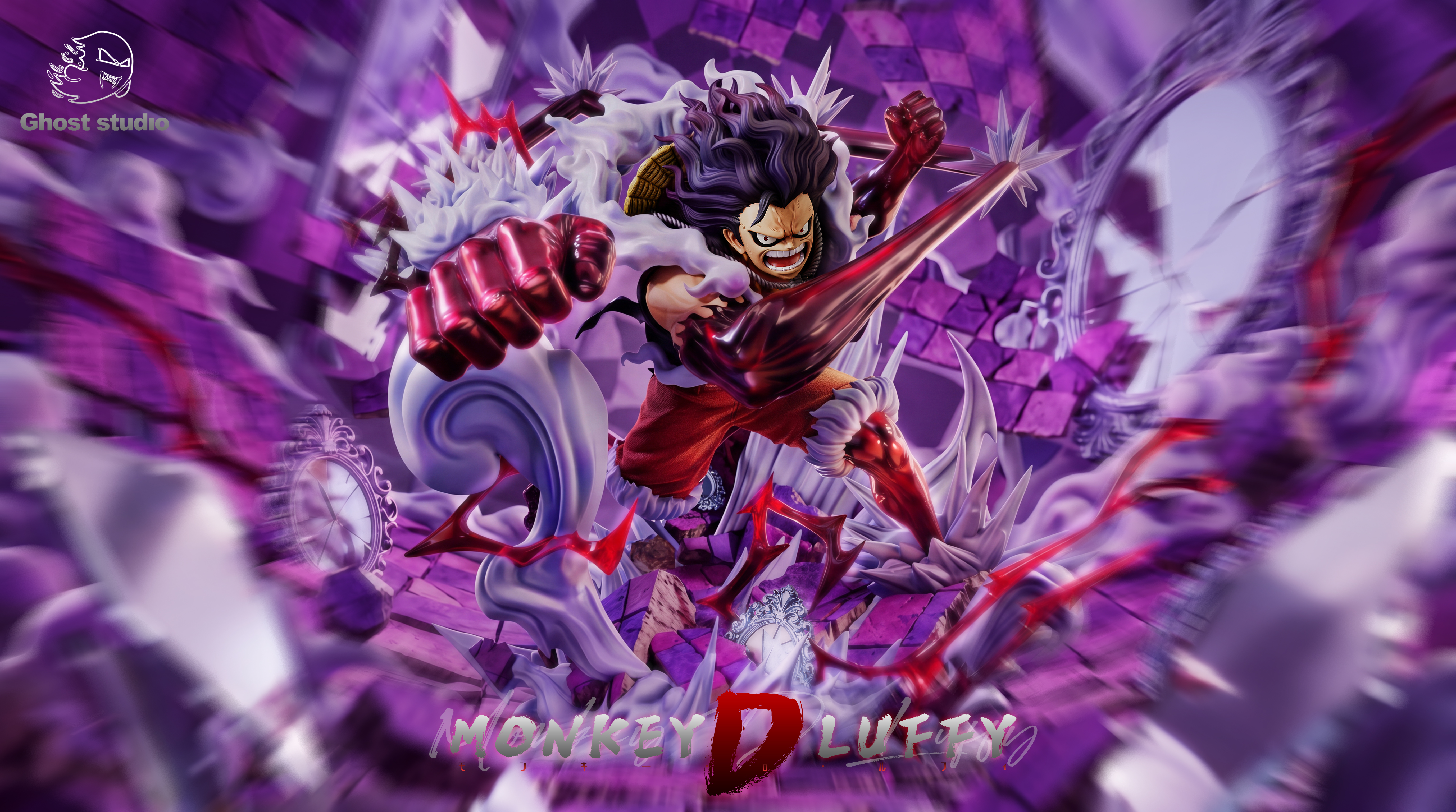 【預購】海賊王 周年限量款 蛇人魯夫2.0 X Ghost-Studio2
