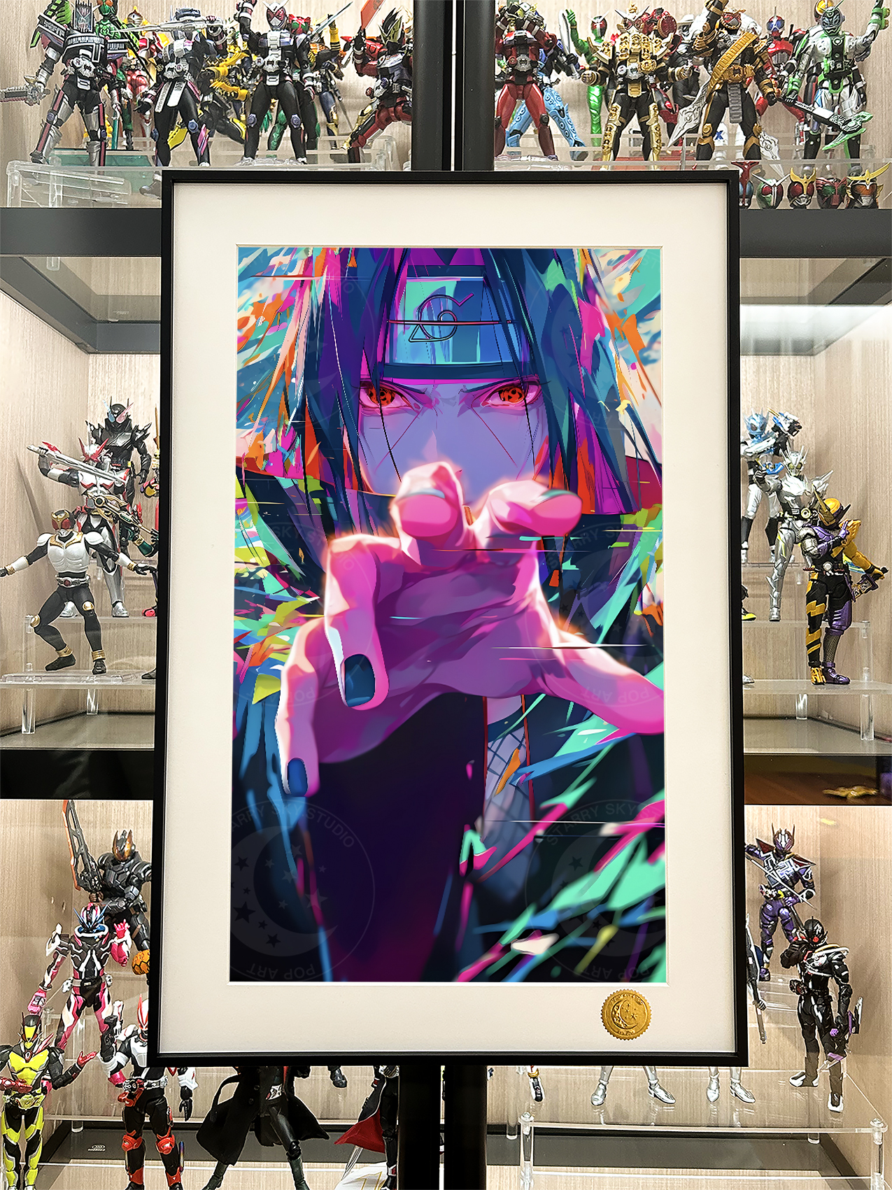 【預購】火影忍者《炫彩鼬》動漫裝飾畫 X 星空工作室2