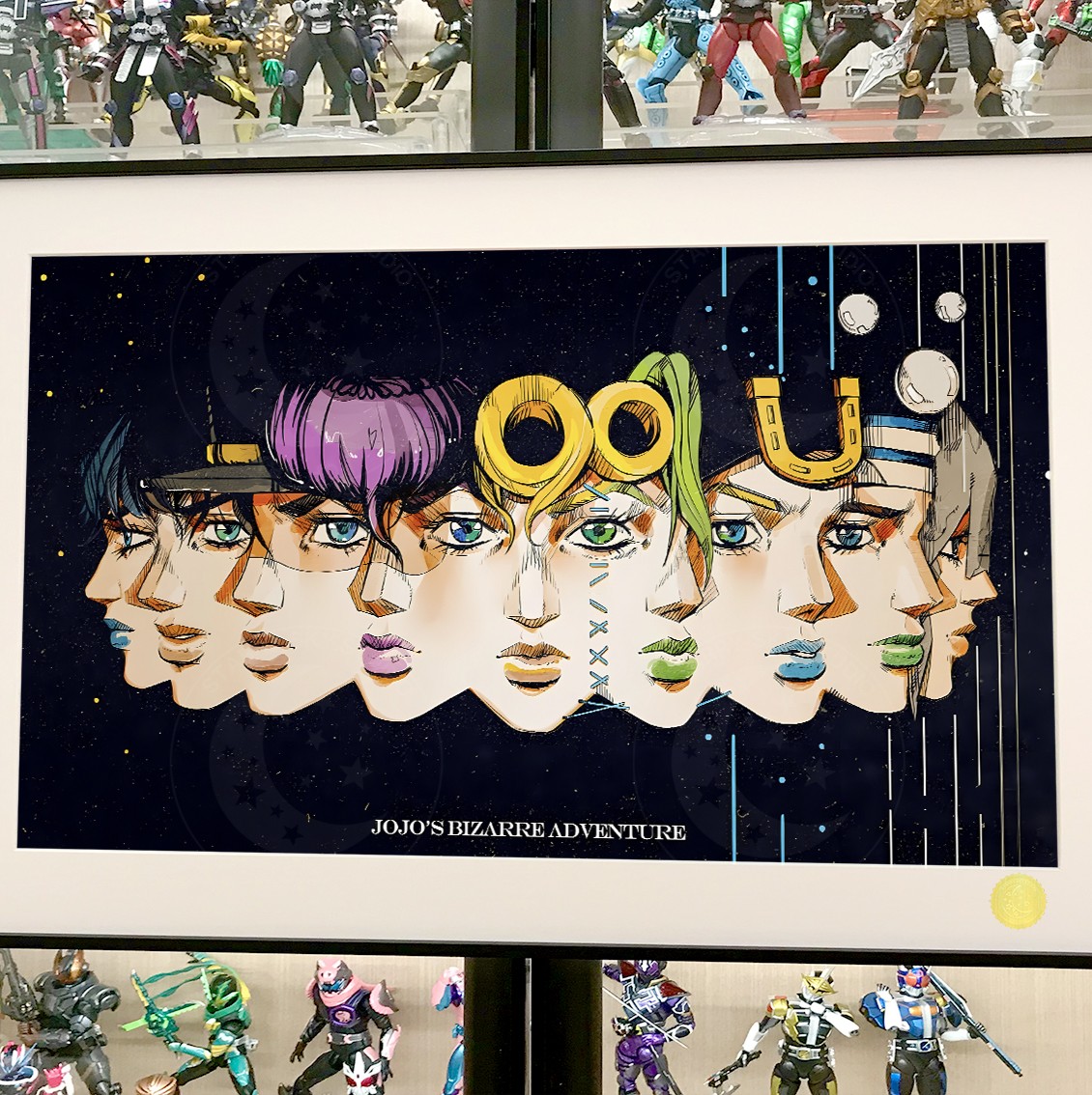 【預購】JOJO的奇妙冒險《九喬》動漫裝飾畫 X 星空工作室1