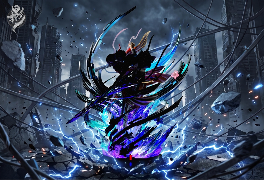 【預購】罪惡王冠 典藏級別一款畢業雕像 楪祈&櫻滿集 X 掠影+Demon3
