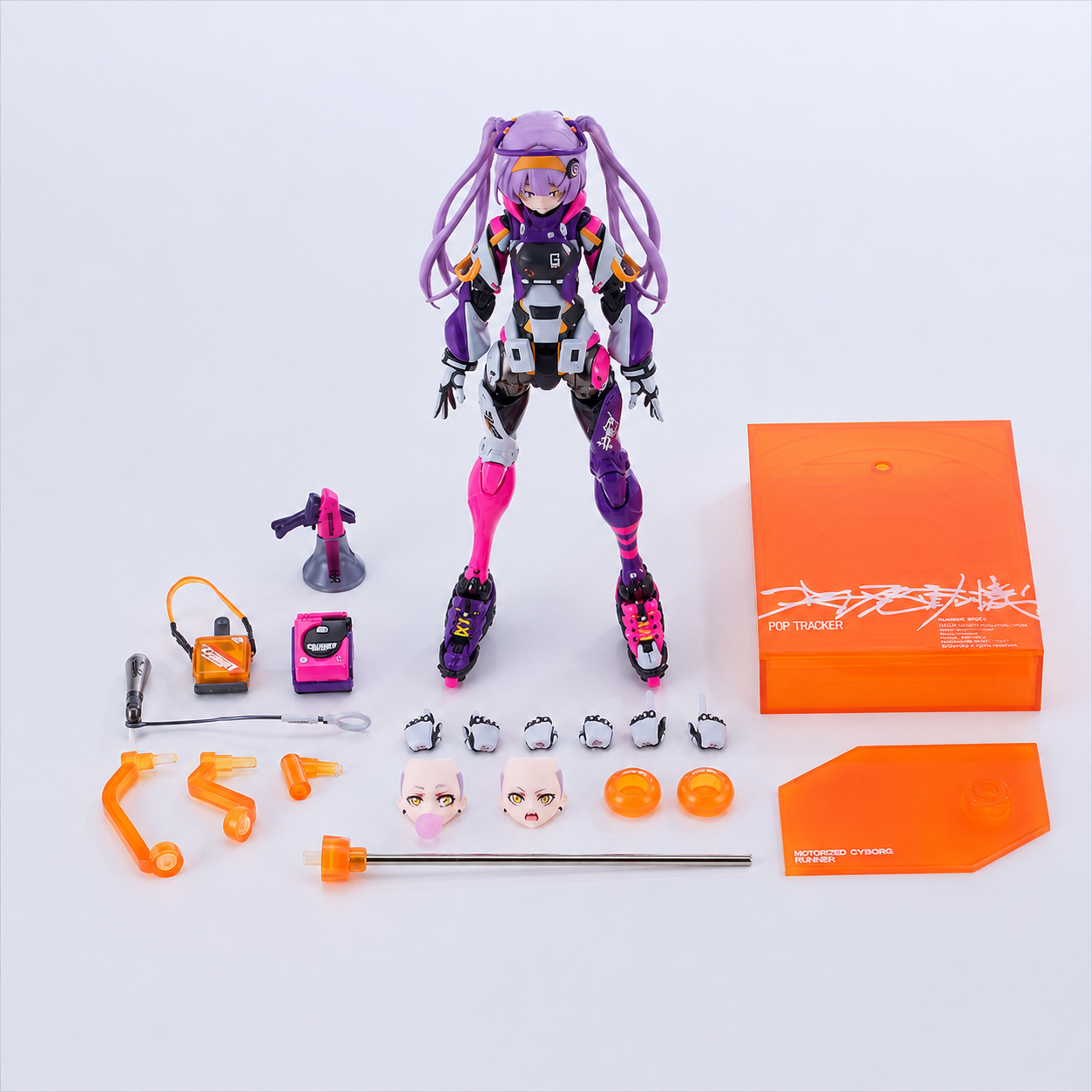 【售罄展示追加請私訊客服@toystationtw】少女發動機 MOTORED CYBORG RUNNER SSX-155c "POP TRACKER" X MAX FACTORY1