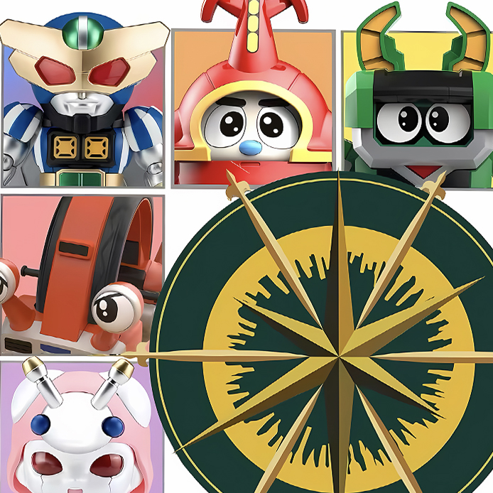 【預購】《鐵甲小寶》動漫裝飾畫 X 星空工作室5