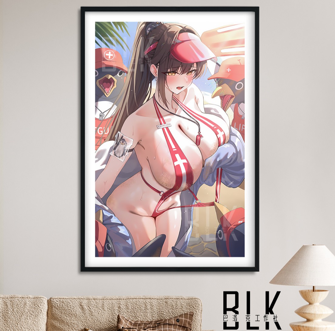 【預購】NIKKE勝利女神《Marciana》動漫裝飾畫&冰箱貼 X 巴洛克工作室1