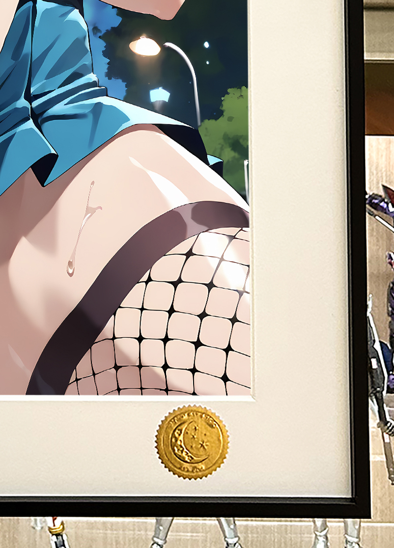 【預購】《校服來生淚》動漫裝飾畫 X 星空工作室5