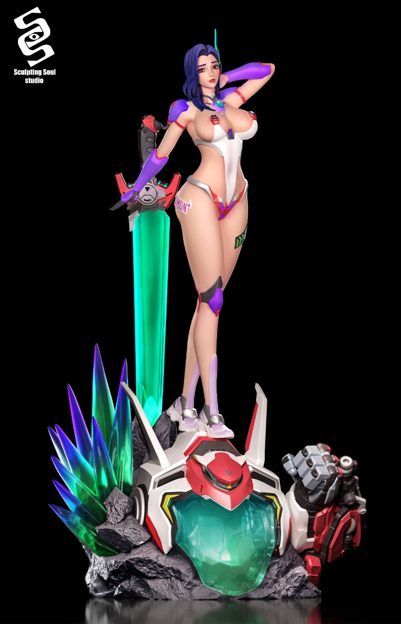 【售罄展示追加請私訊客服@toystationtw】Overwatch:守望先鋒 D.Mon李侑娜 X Sculpting Soul4