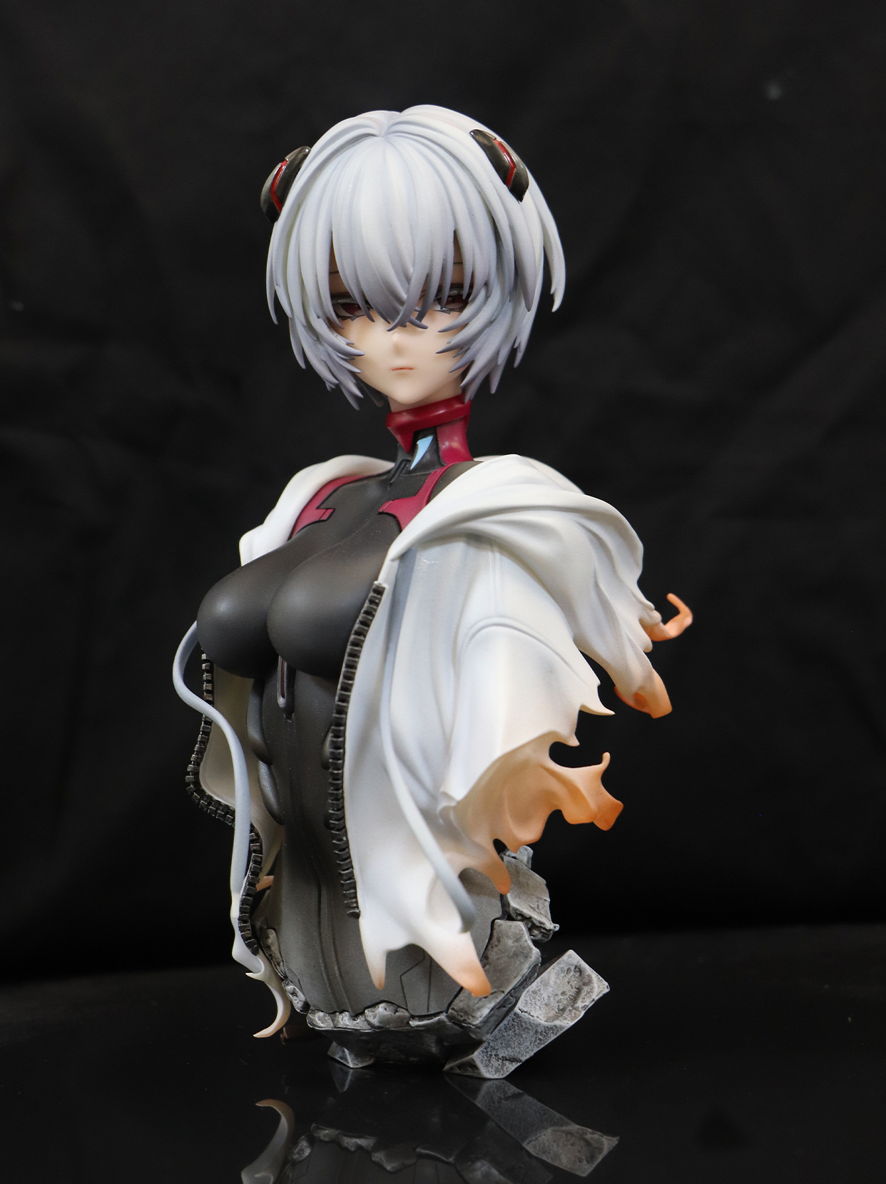 【預購】Eva新世紀福音戰士 塗裝成品 綾波零胸像 X 漆匠工作室2