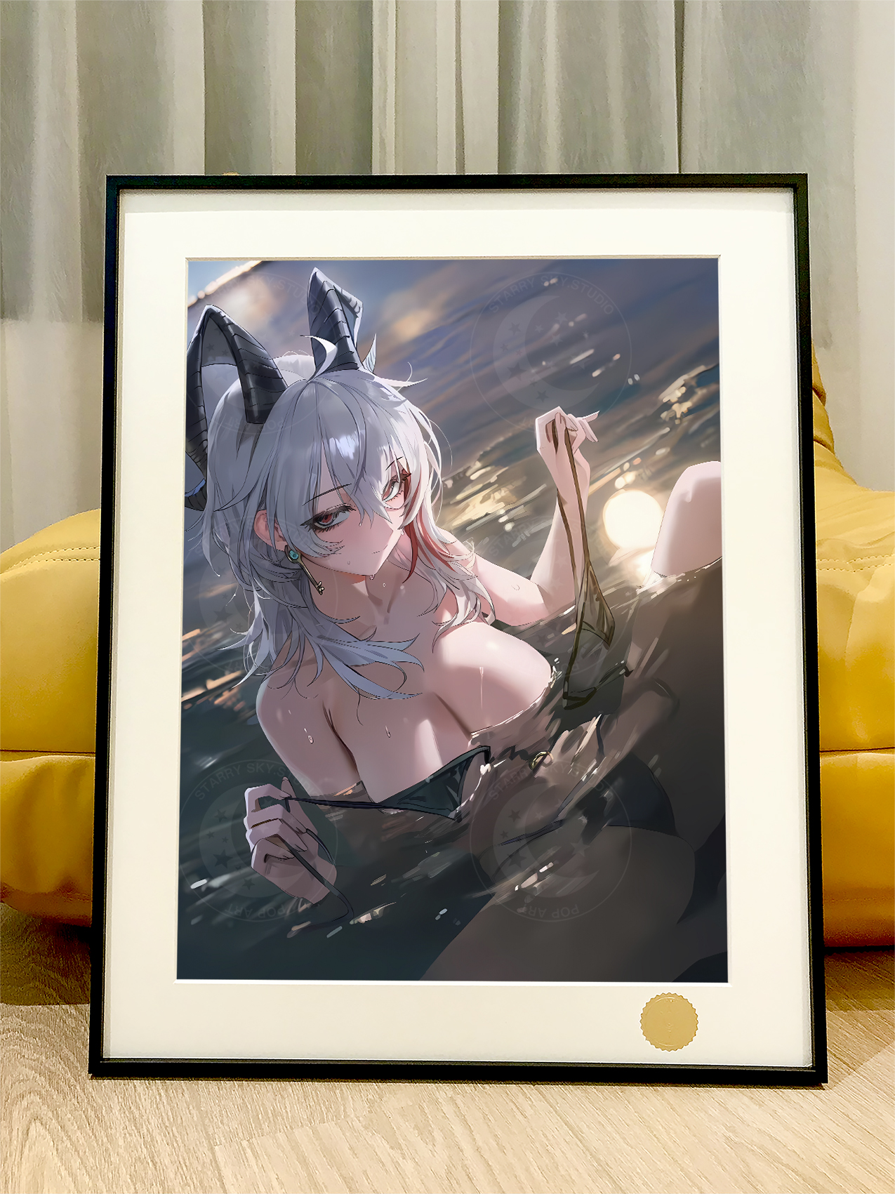【預購】鳴潮《水之讚妮》動漫裝飾畫 X 星空工作室3