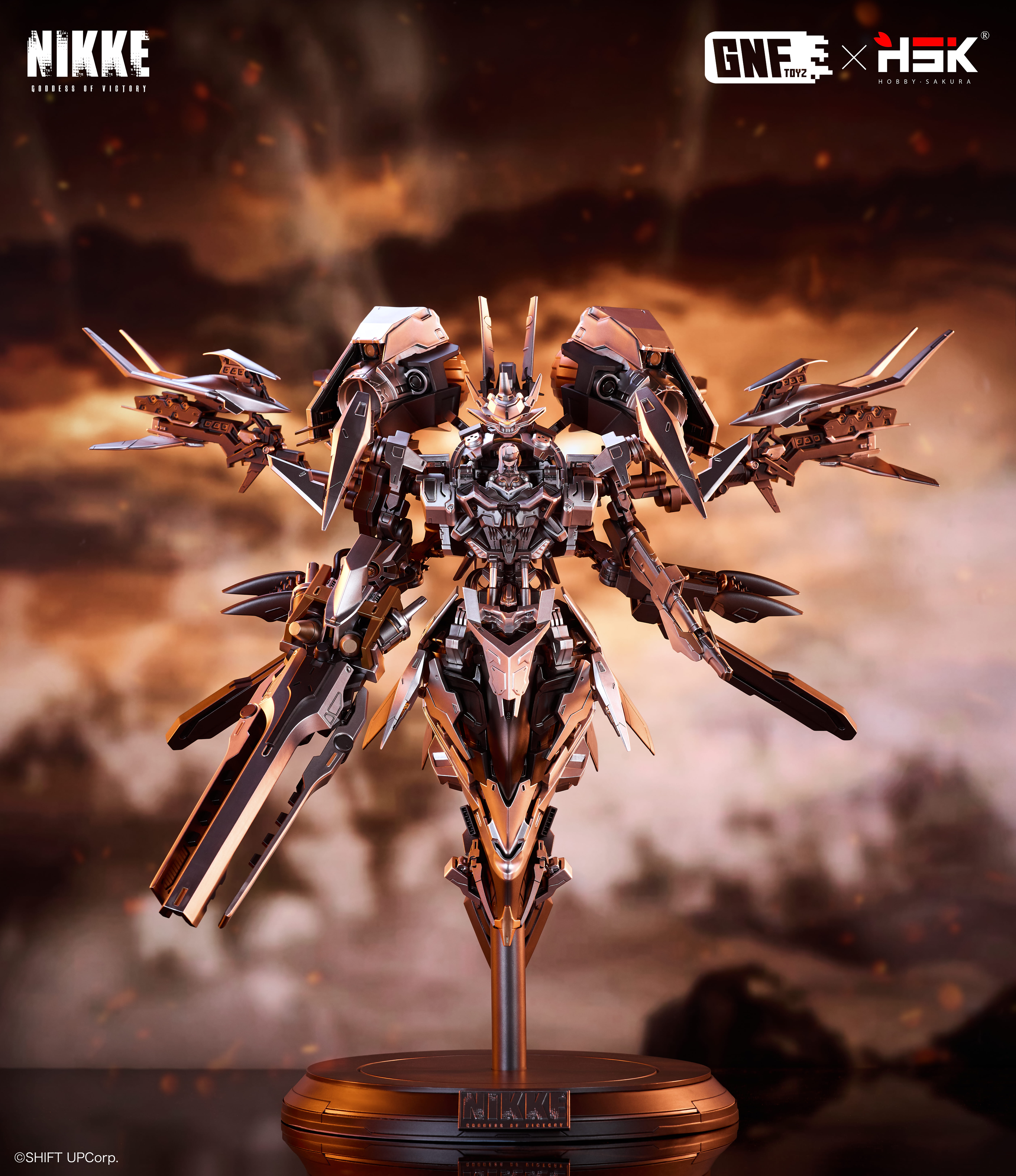 【預購】NIKKE勝利の女神 機甲-神罰 X GNFTOYZ+Hobbysakura3