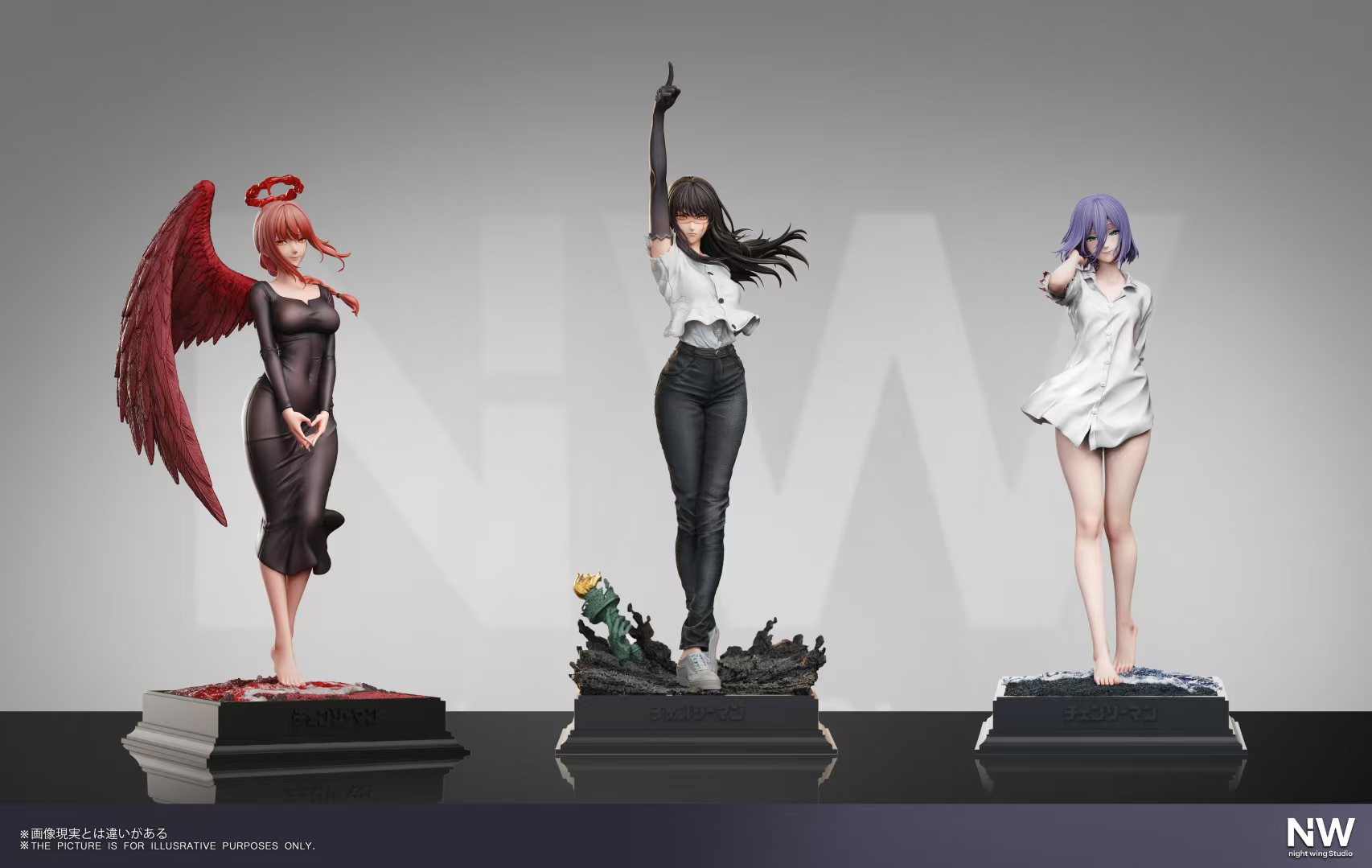【預購】《鏈鋸人》共鳴系列 第三彈 沙灘·蕾塞 X Night Wing Studio 夜翼社11