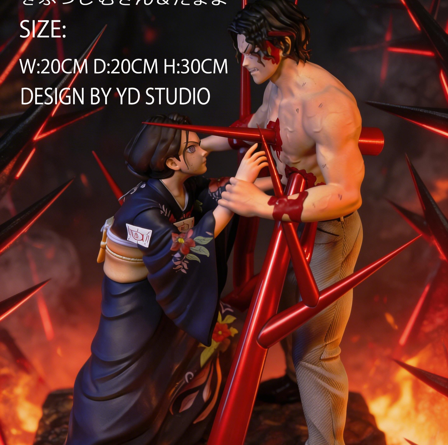 【預購】鬼滅之刃《無慘&珠世》X 雲端工作室 1