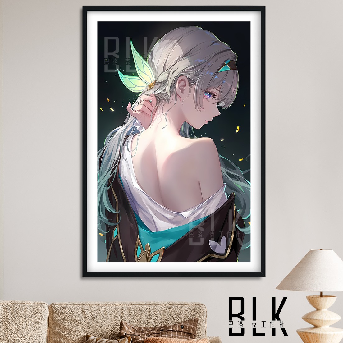 【預購】崩壞星穹鐵道《美背流螢》遊戲裝飾畫&冰箱貼 X 巴洛克工作室1