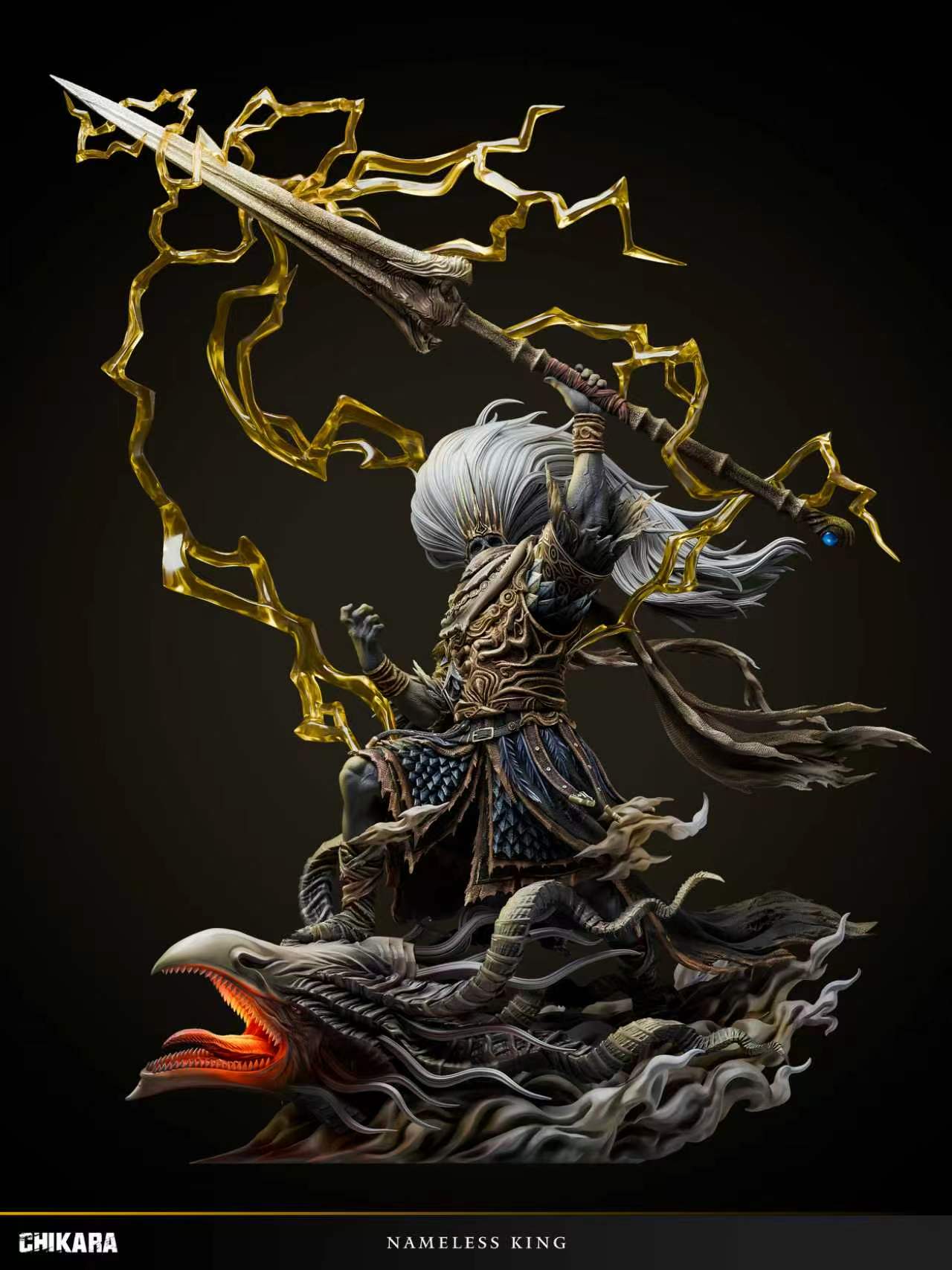 【預購】黑暗之魂3-無名王者(獵龍戰神-太陽戰士)X CHIKARA力量8