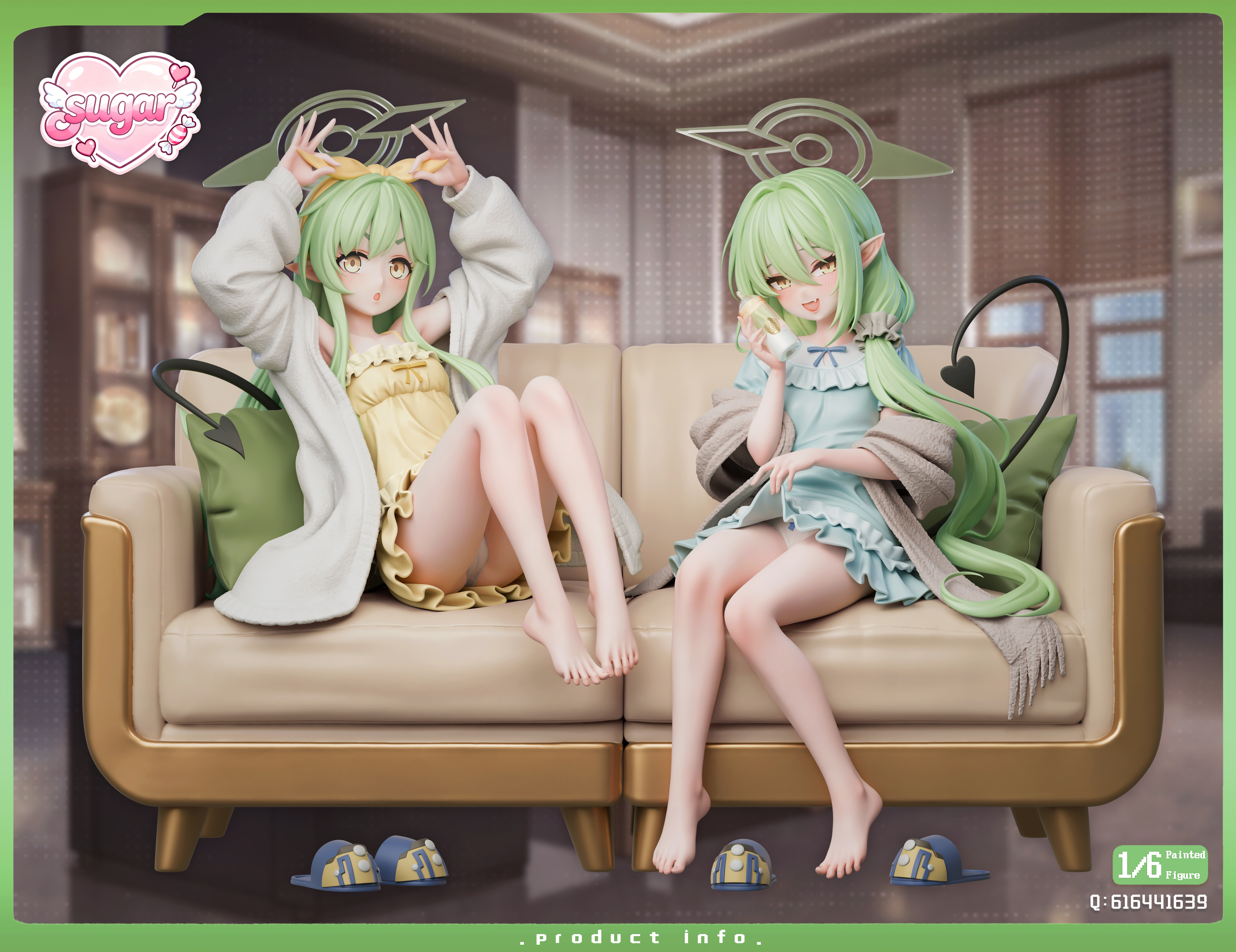 【預購】蔚藍檔案 睡衣光&望 X 糖心工作室2