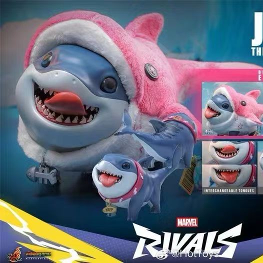 【預購】《漫威爭鋒》雙版本 VGM86&VGM87 陸行鯊傑夫 X HOTTOYS(HT)1