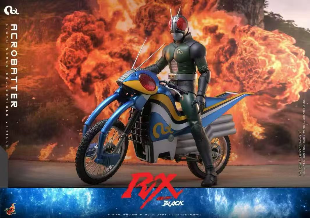 【售罄展示追加請私訊客服@toystationtw】《假面騎士Black RX》 特技蝗蟲號 TMS182 X HOTTOYS10